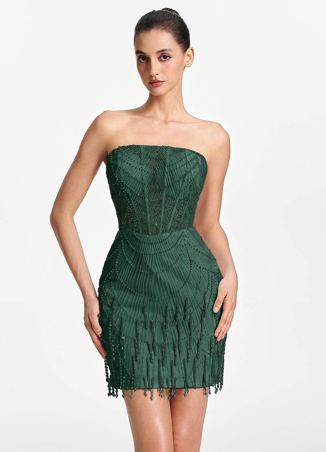 adrianna papell halter dress Pleated Metallic In Green Black Floor Length Formal Gown