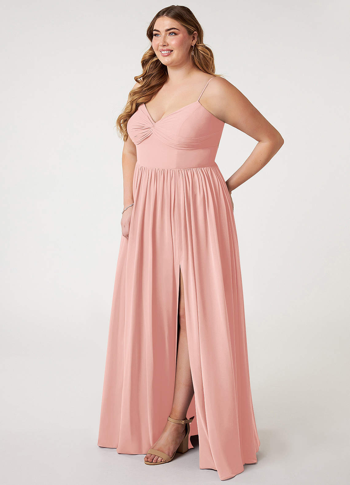Azazie Zeya Rosette Bridesmaid Dresses | Azazie CA