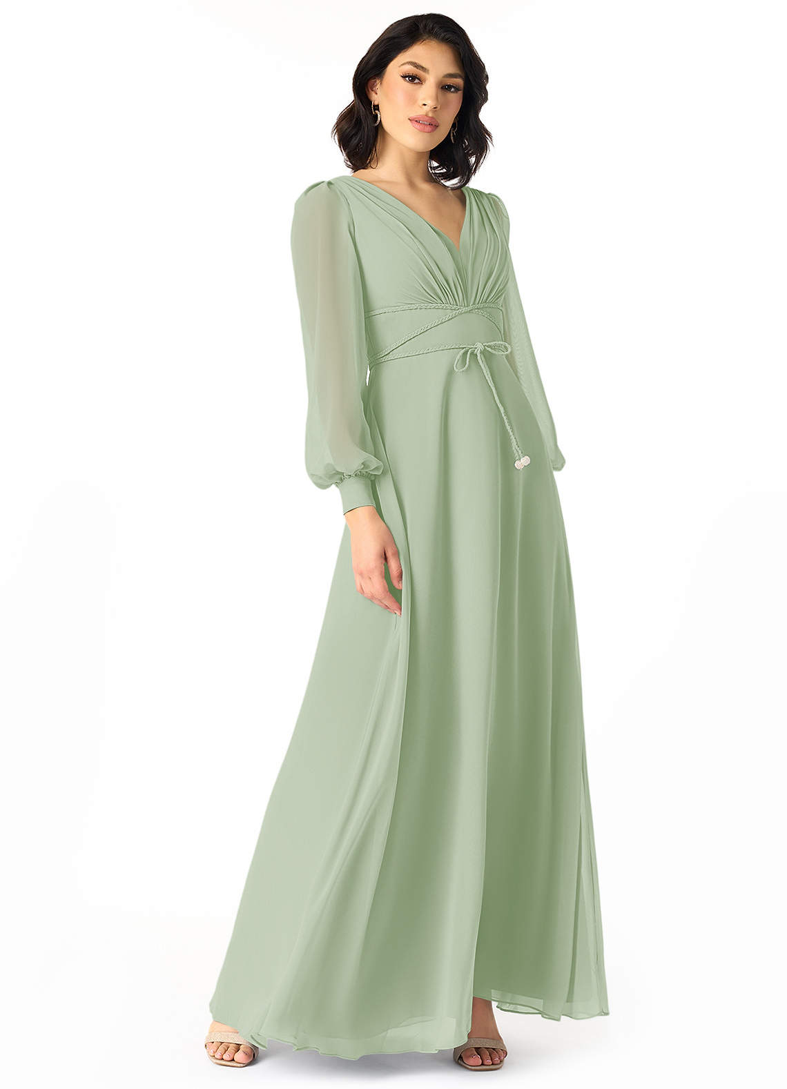 Azazie Sage Dusty Sage Bridesmaid Dresses | Azazie