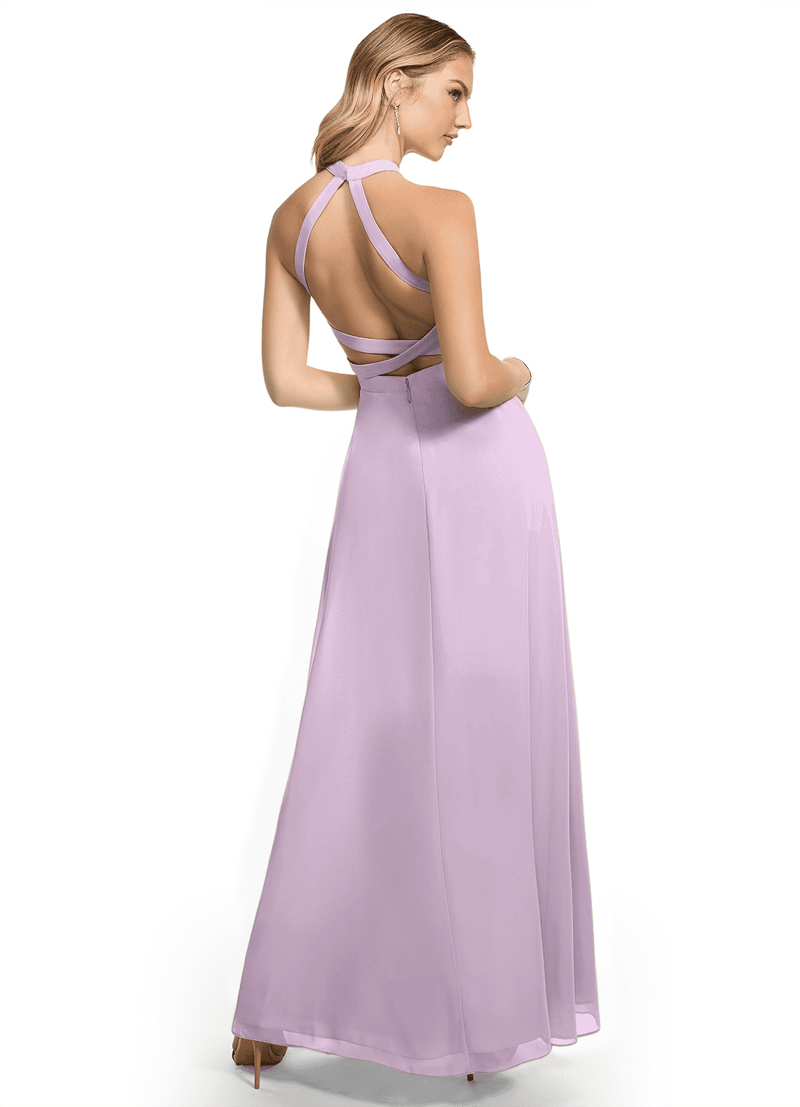Azazie Clarice Frosted Lilac Chiffon Bridesmaid Dresses | Azazie Azazie Clarice Frosted Lilac Chiffon Bridesmaid Dresses | Azazie