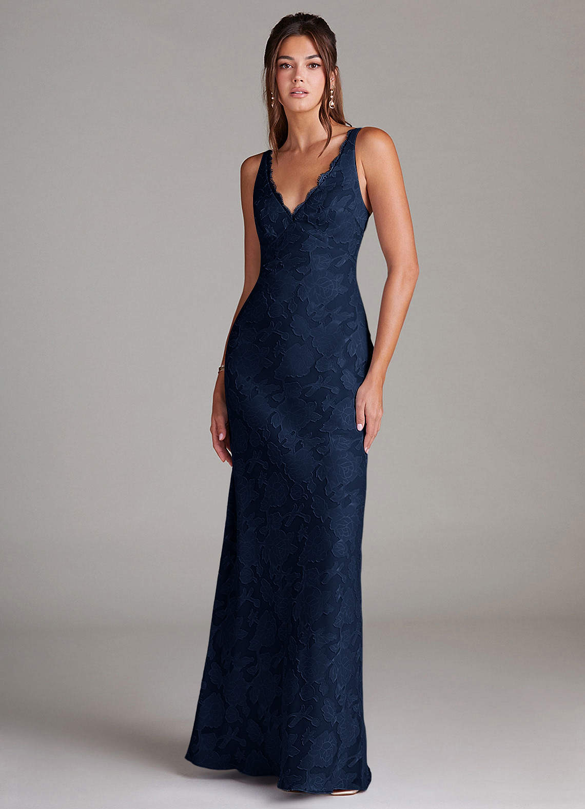 chiffon pleated maxi dress Saylor Chiffon Pleated Dress