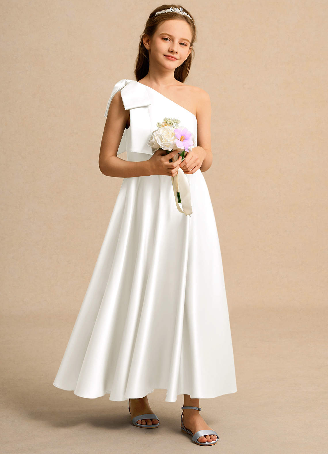 girls formal dresses for wedding Girls Floral Tulle Gown Tulle Ball Gown with Lace Bodice