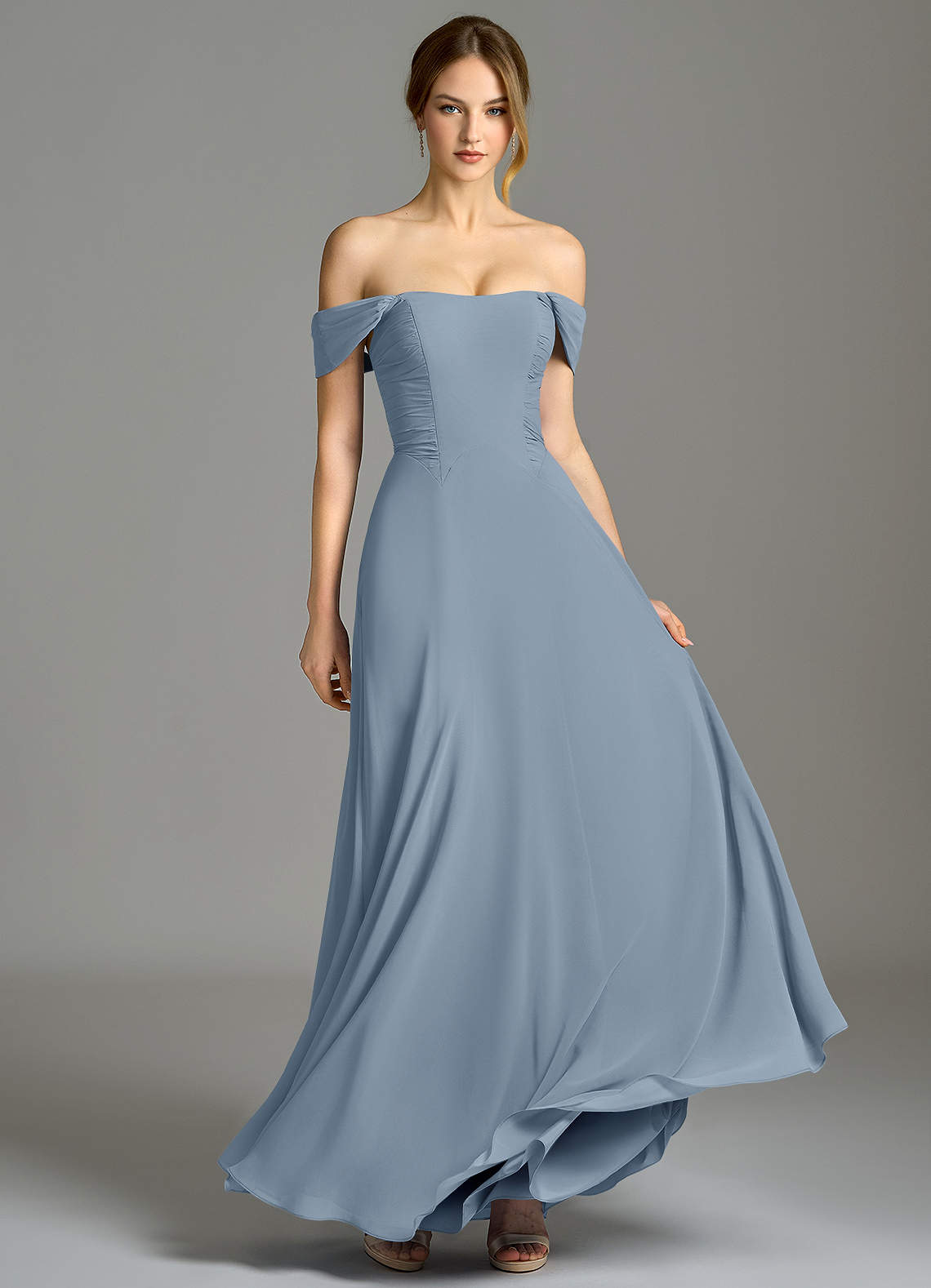 oasis bridesmaid dress Azazie Oasis