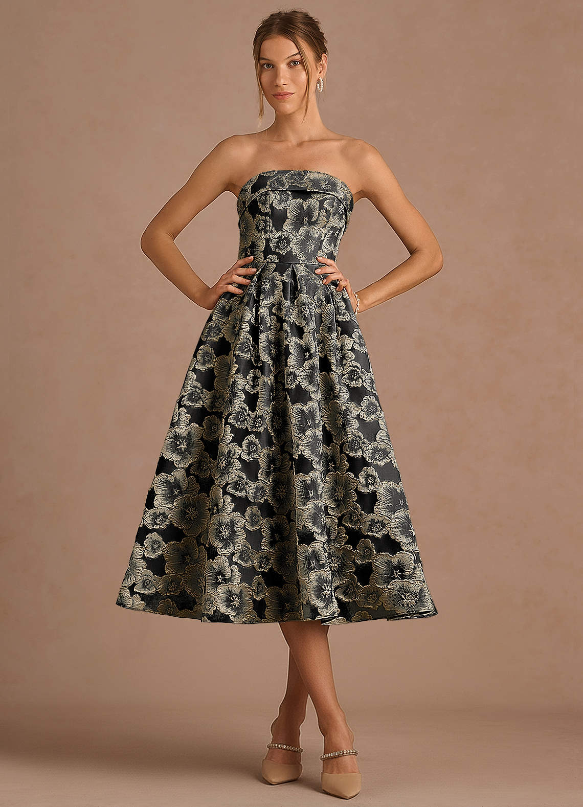 knee length dresses for ladies Isabella Bustierre Mini Dress in Claret S / Claret