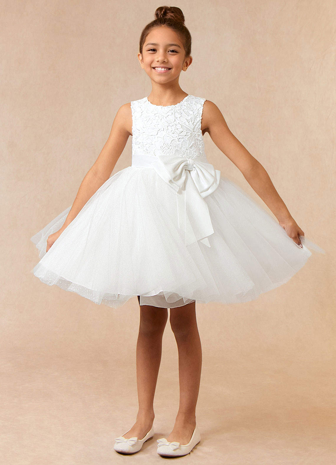 Azazie Daisy Flower Girl Dress