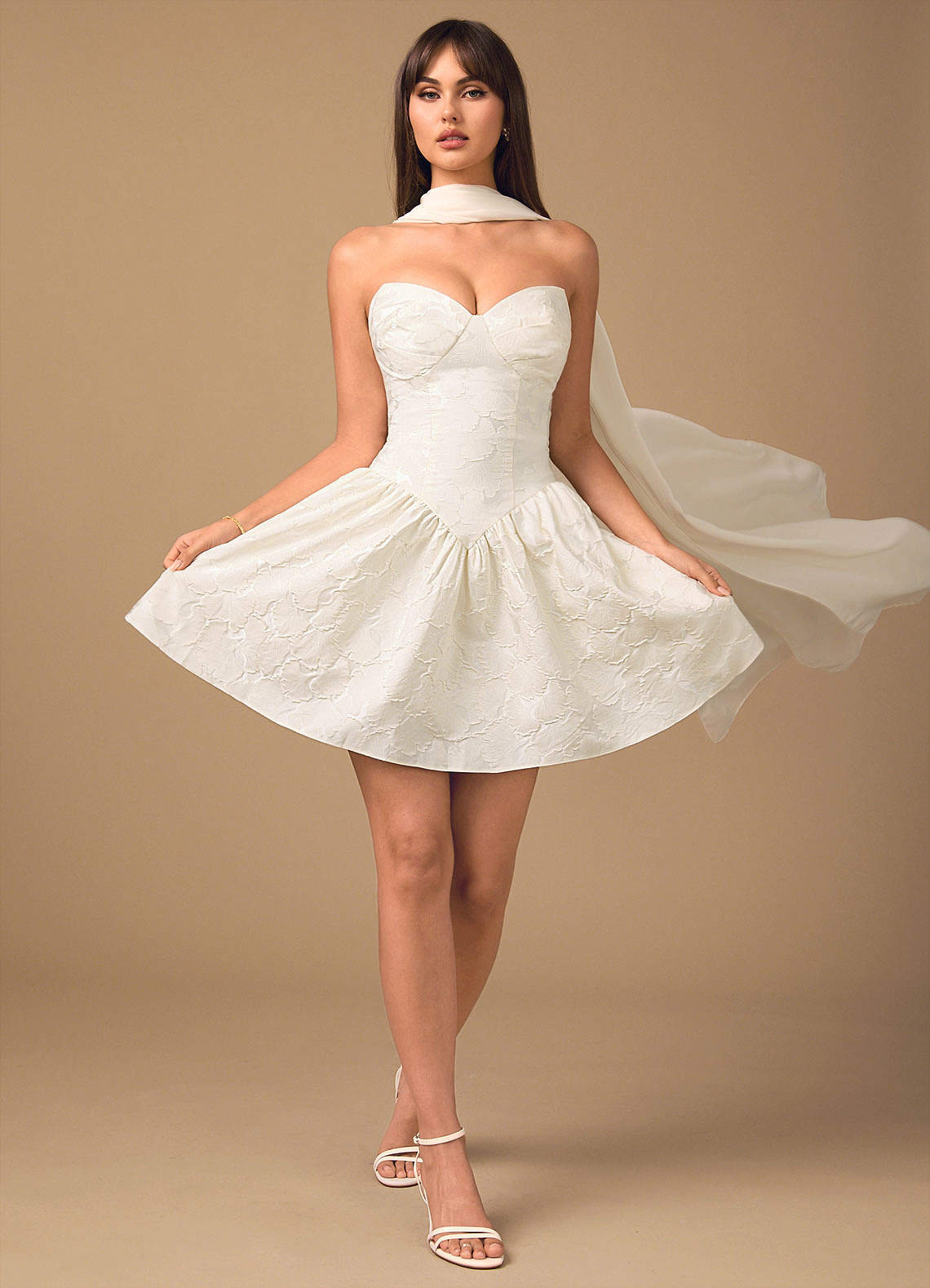 white christmas dresses Celebrate Happy Times Chiffon Mini Dress main image 0