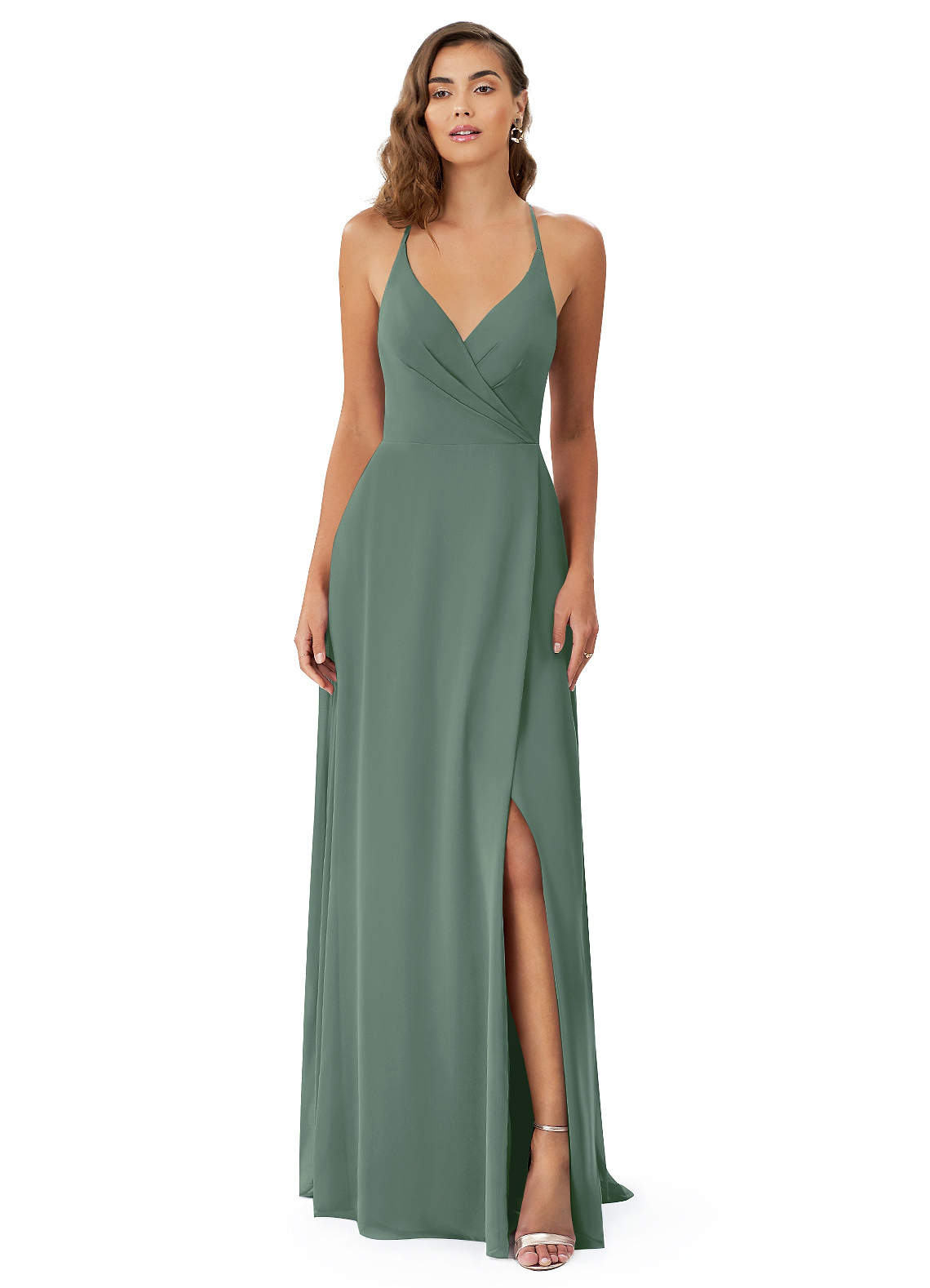 Eucalyptus Azazie Davis Bridesmaid Dresses Azazie