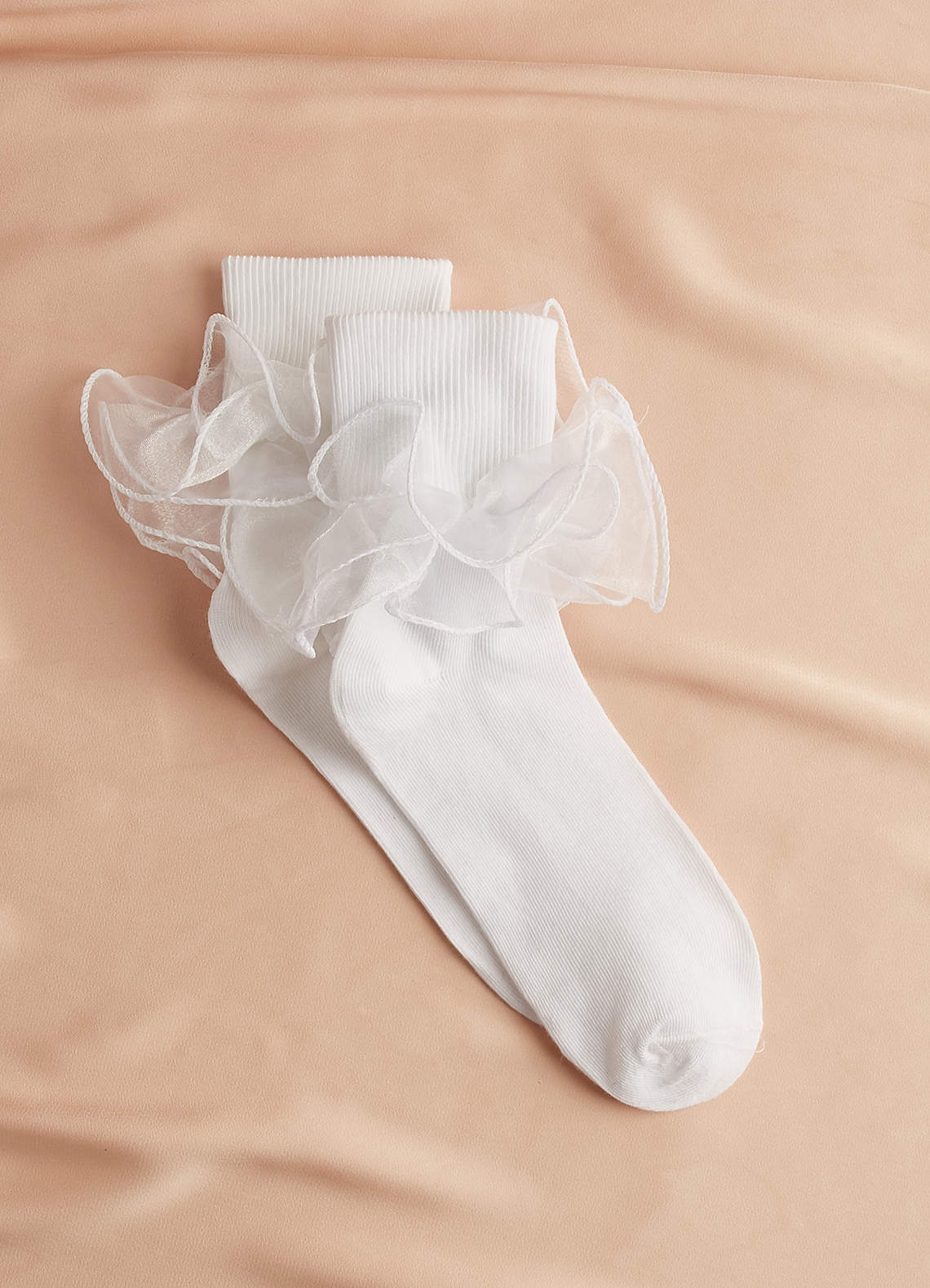 front Statement Ruffle Socks Set of 3
