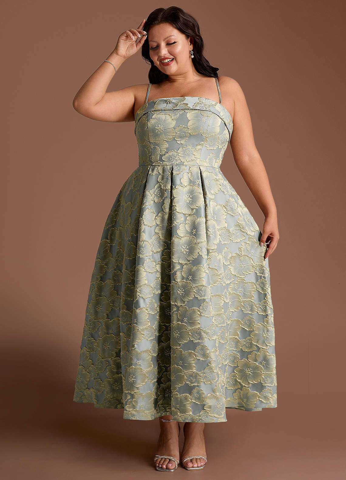 Florentine Blue Maxi Dress image1