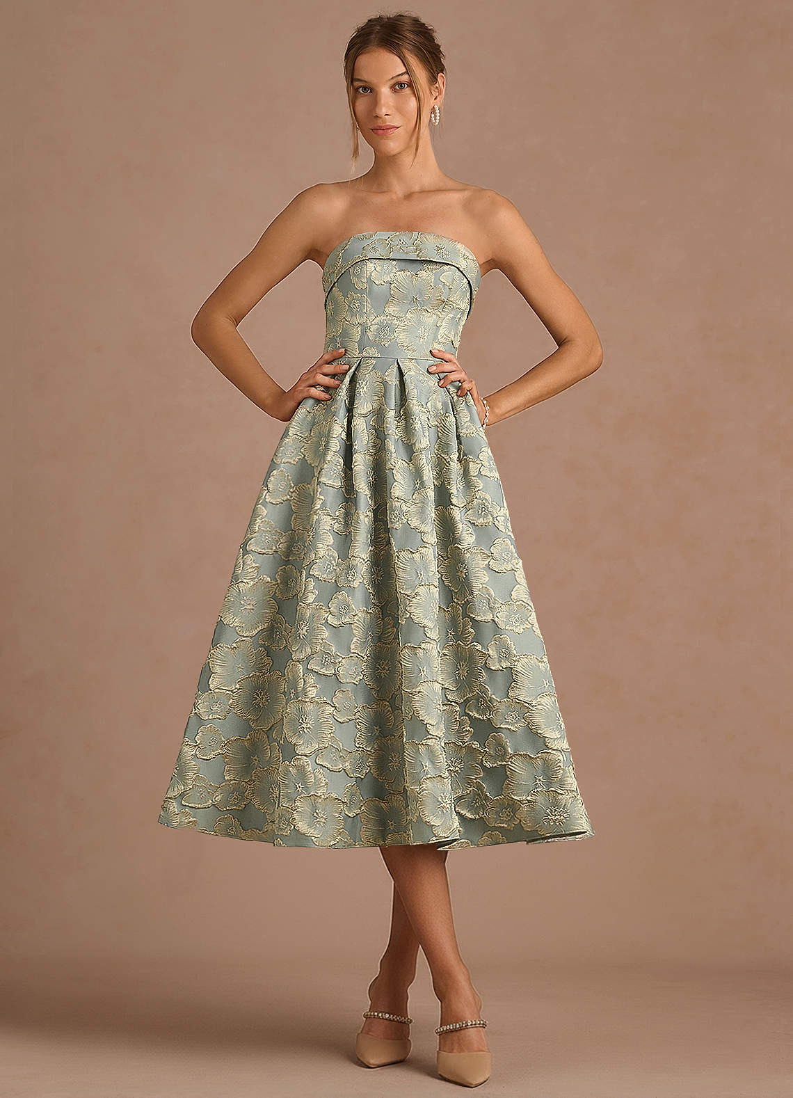 Desiree Blue Midi Dress image2