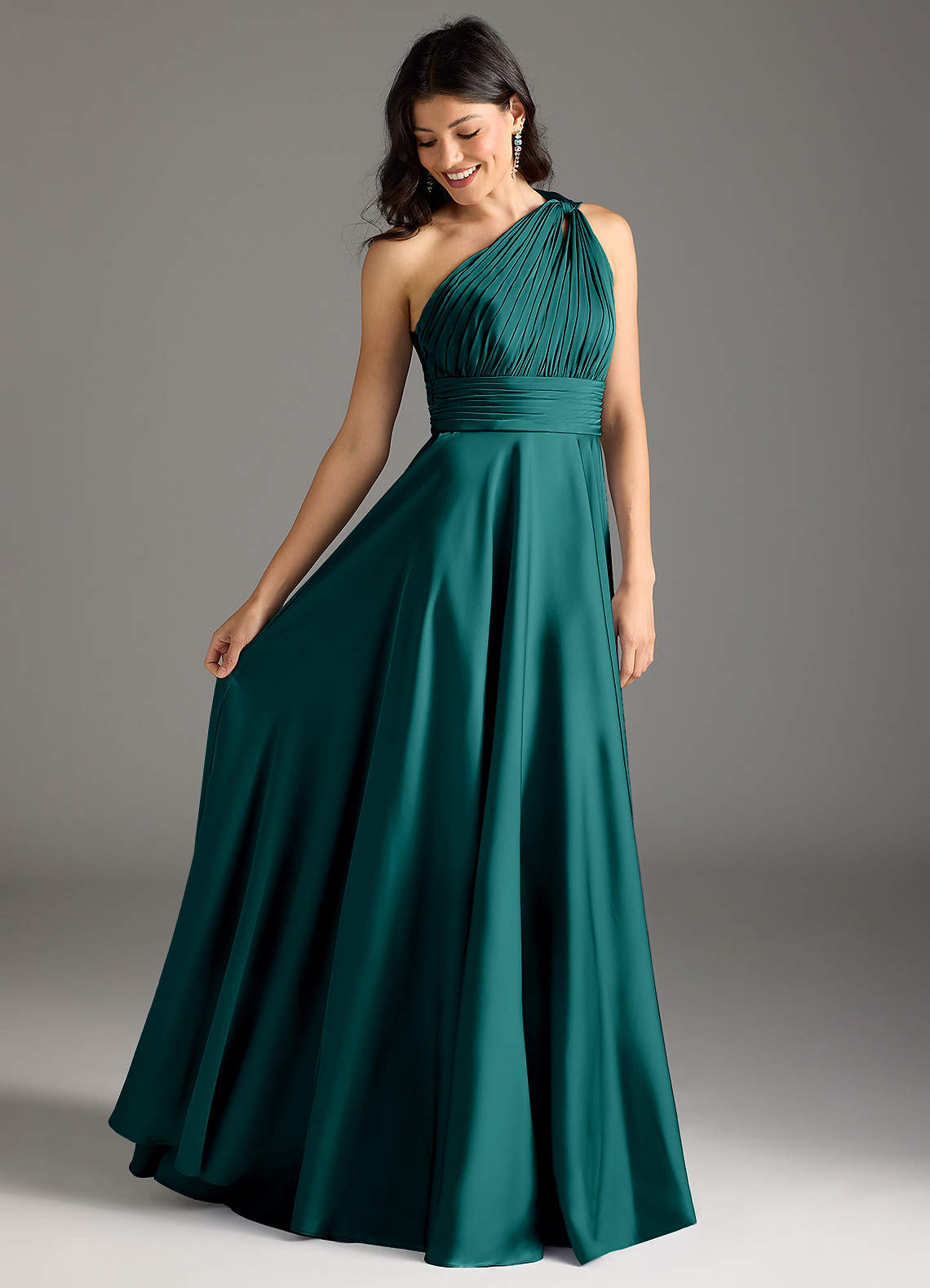 Azazie Charlize Peacock Bridesmaid Dresses | Azazie UK