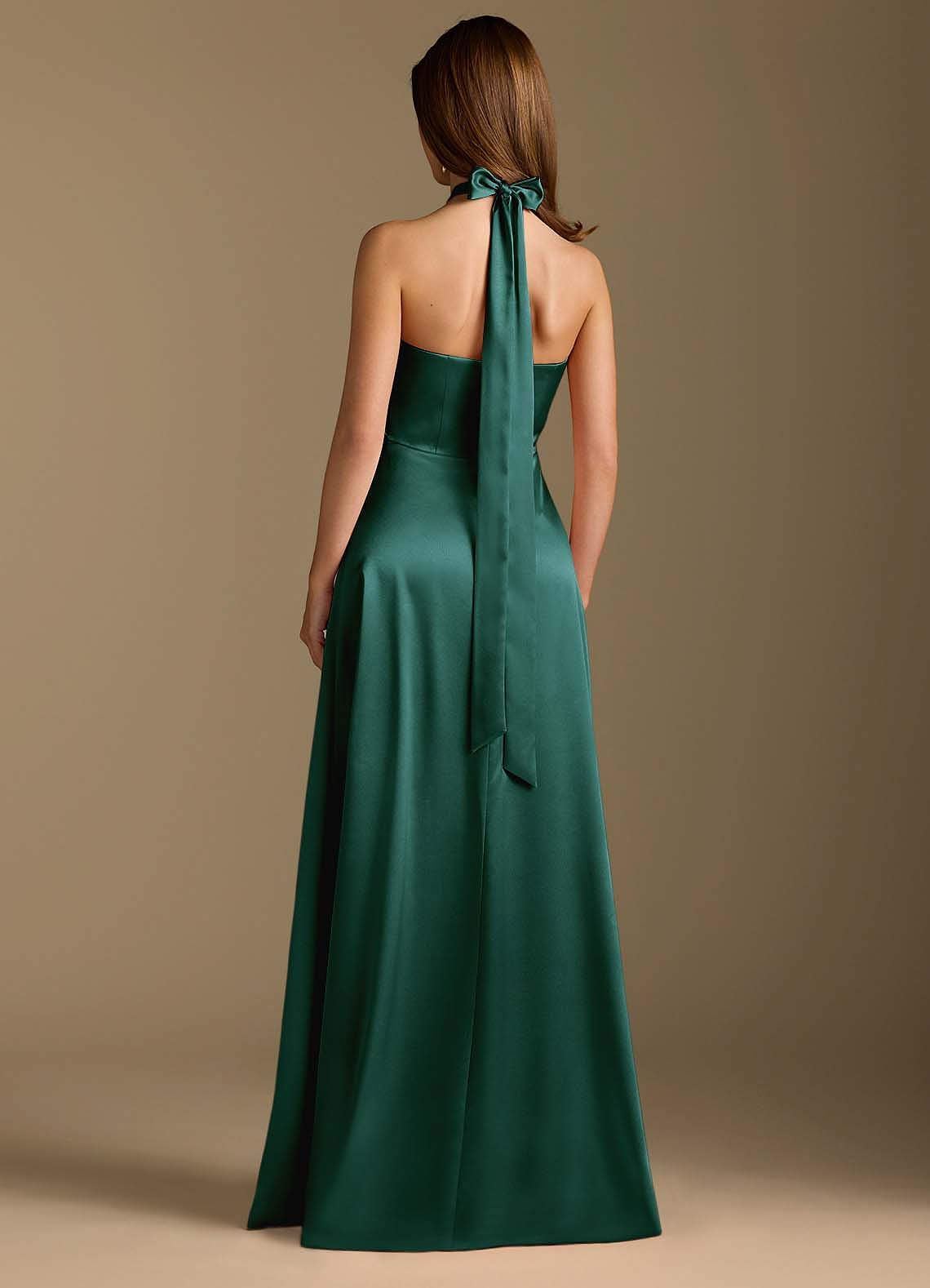 Azazie Tracie Ready to Ship Pine Bridesmaid Dresses | Azazie