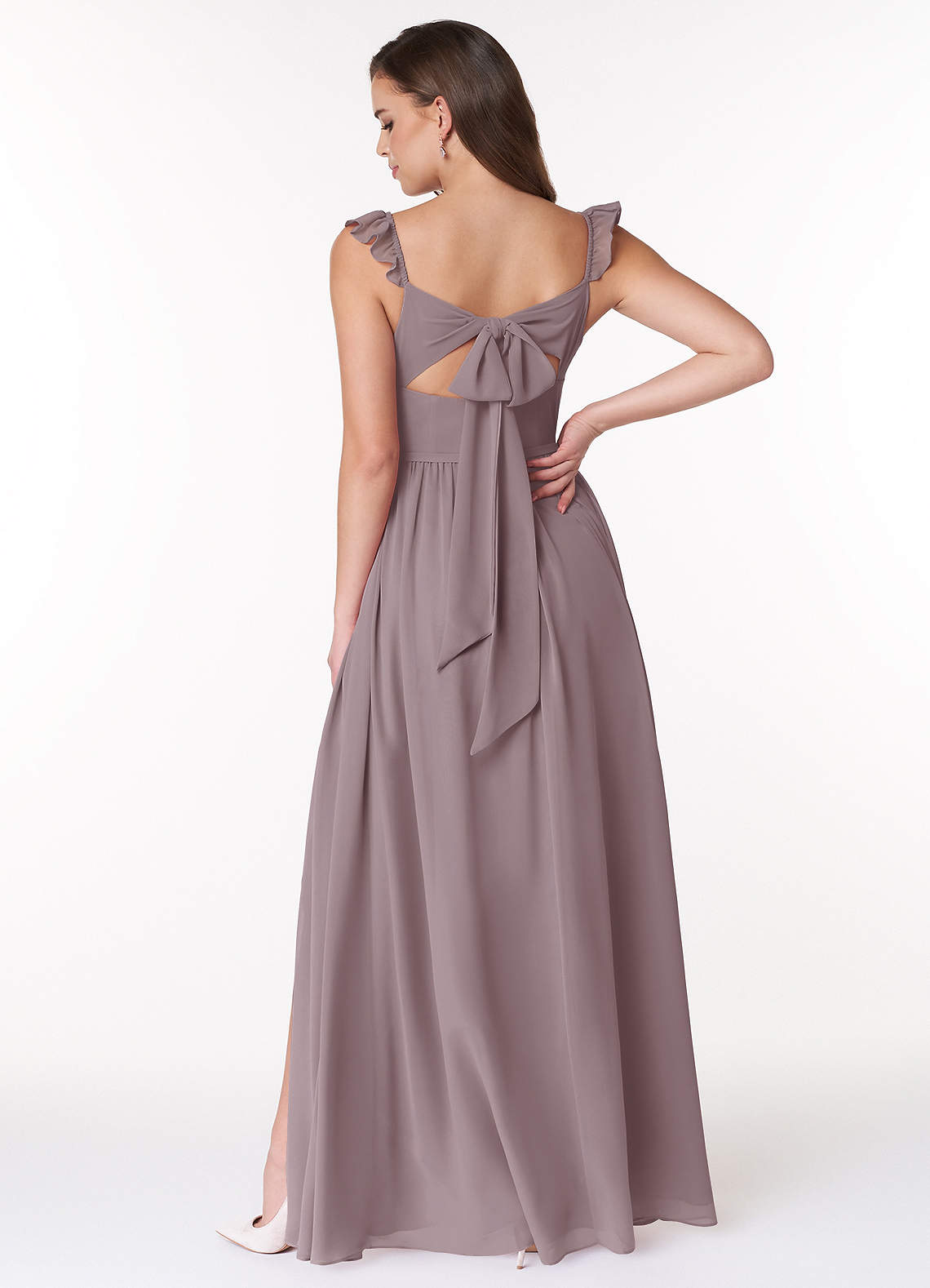 Azazie Metz Ready to Ship Dusk Chiffon Bridesmaid Dresses | Azazie