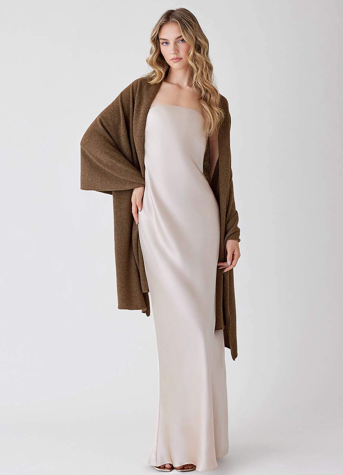 front 100% Cashmere Shawl