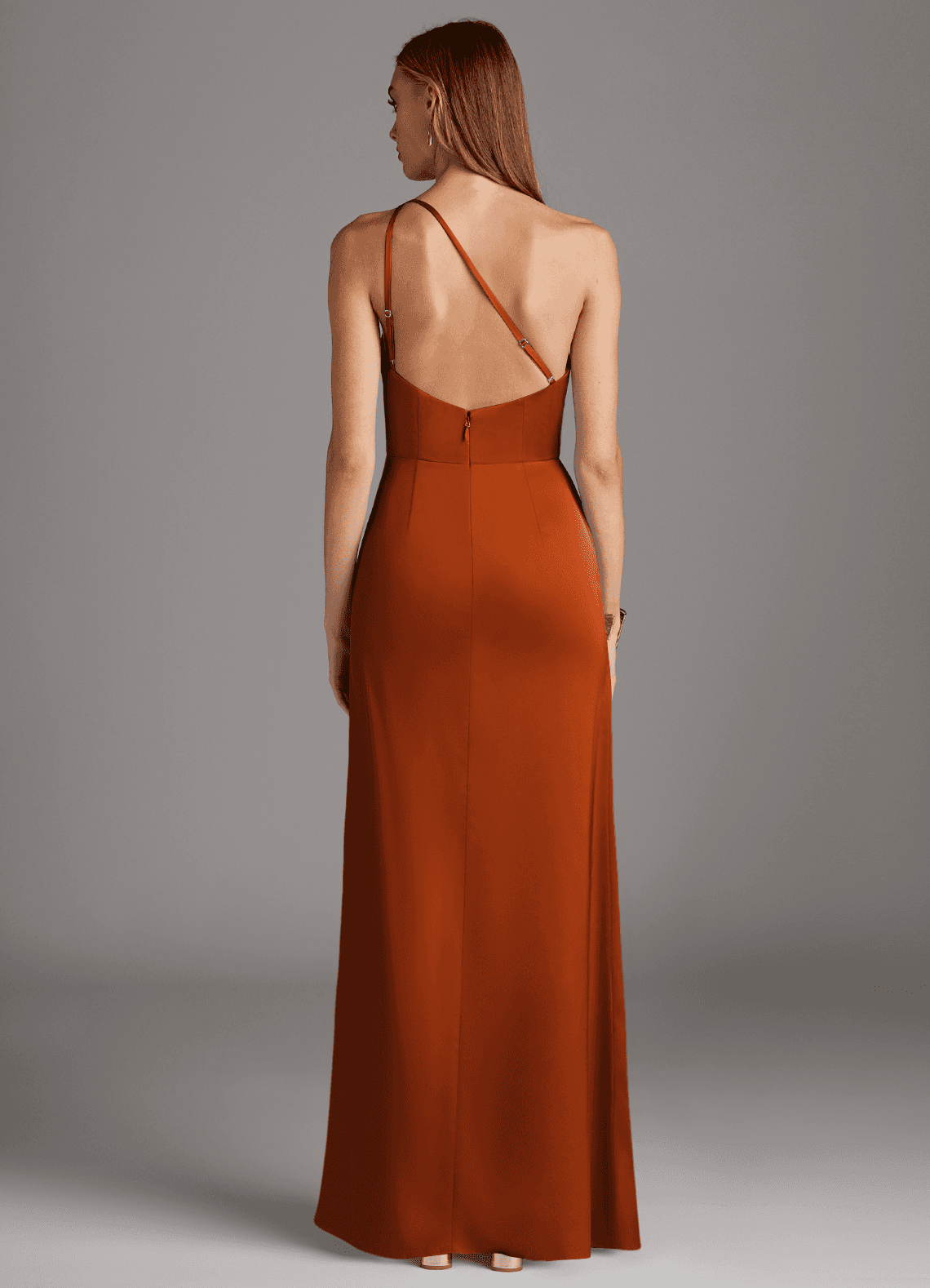 Azazie Mika Ready to Ship Agave Stretch Satin Bridesmaid Dresses