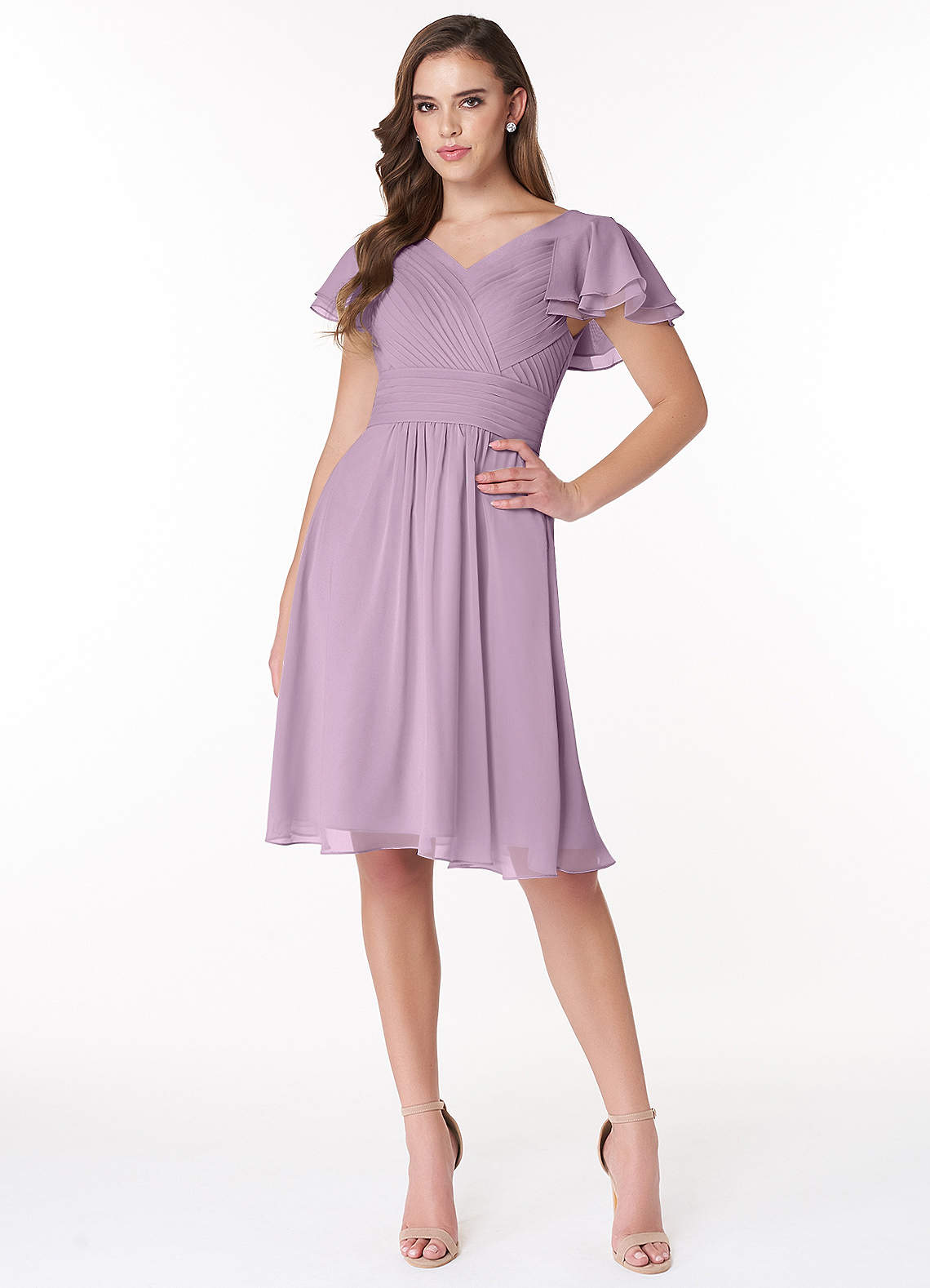 Azazie Hadley Modest Bridesmaid Dresses | Azazie