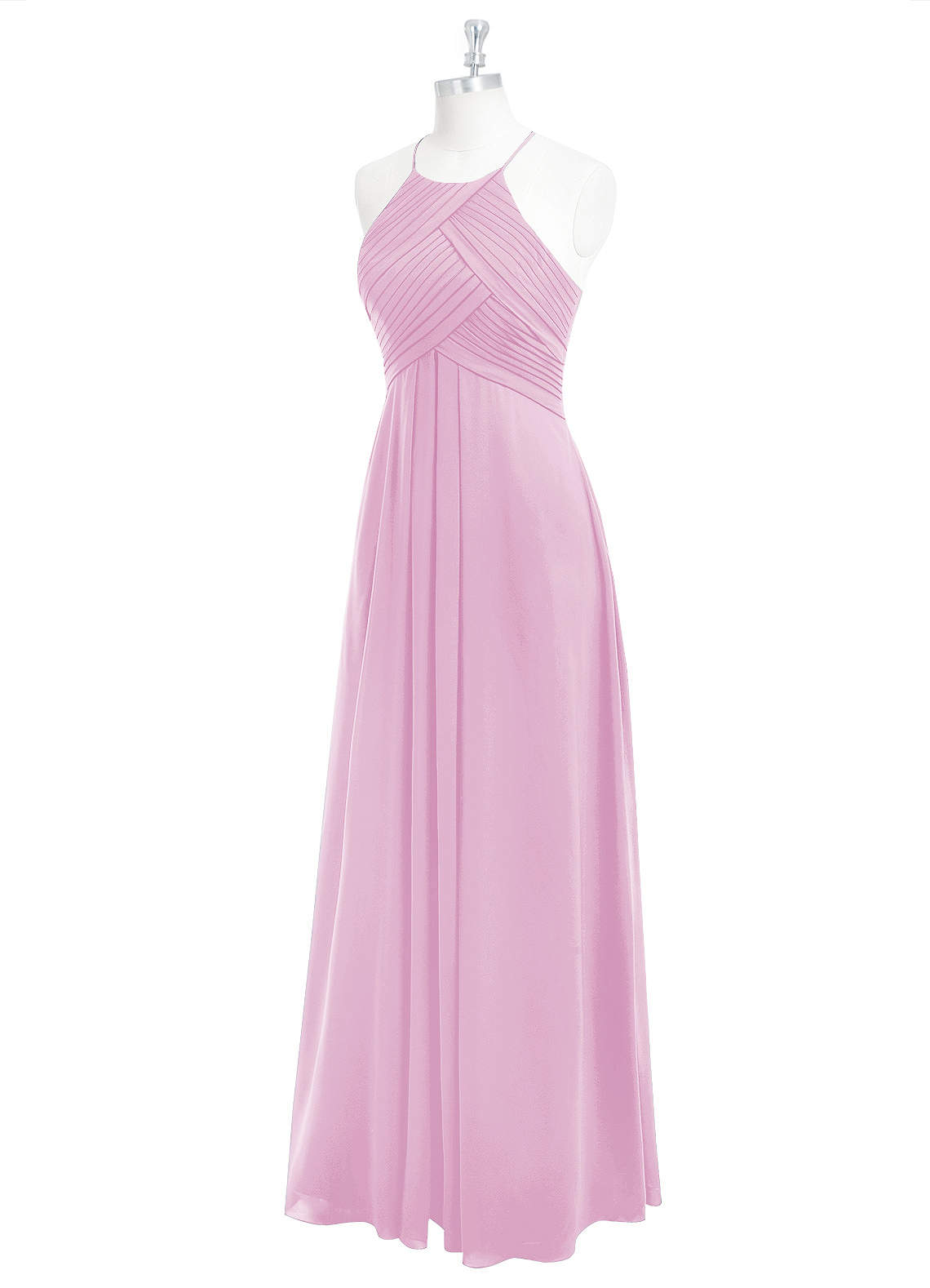 Azazie Ginger Candy Pink Chiffon Bridesmaid Dresses | Azazie