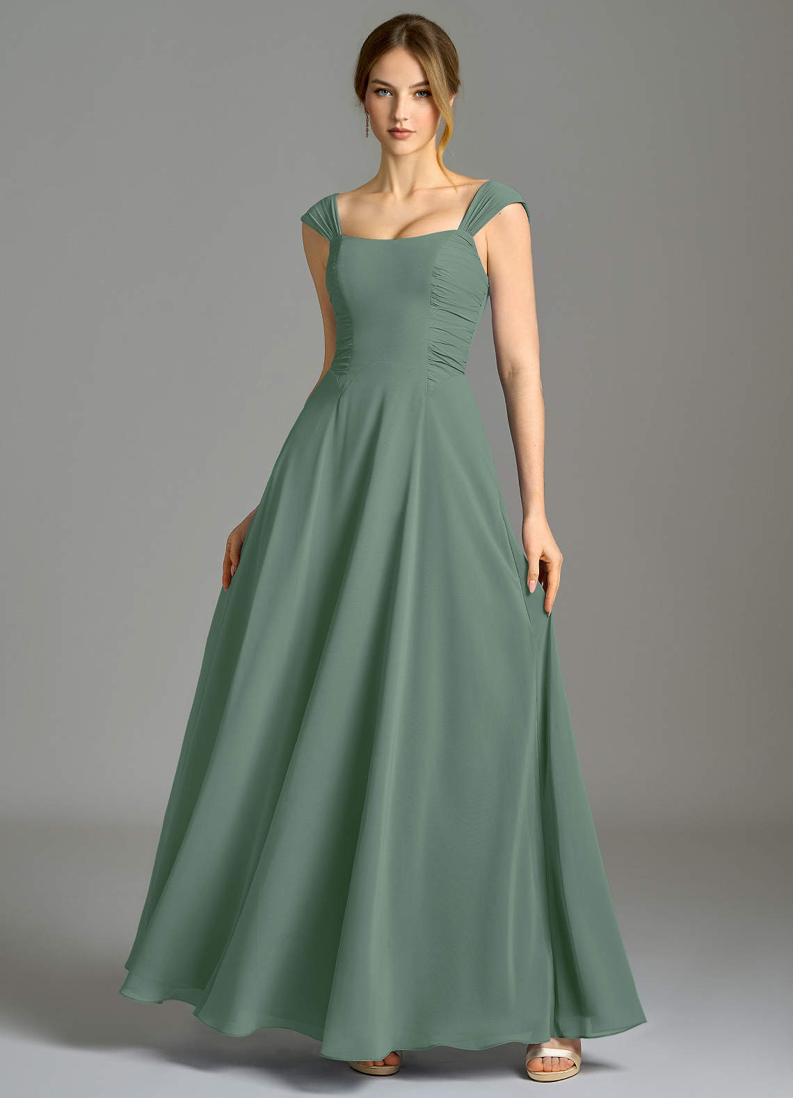 oasis bridesmaid dress Azazie Oasis