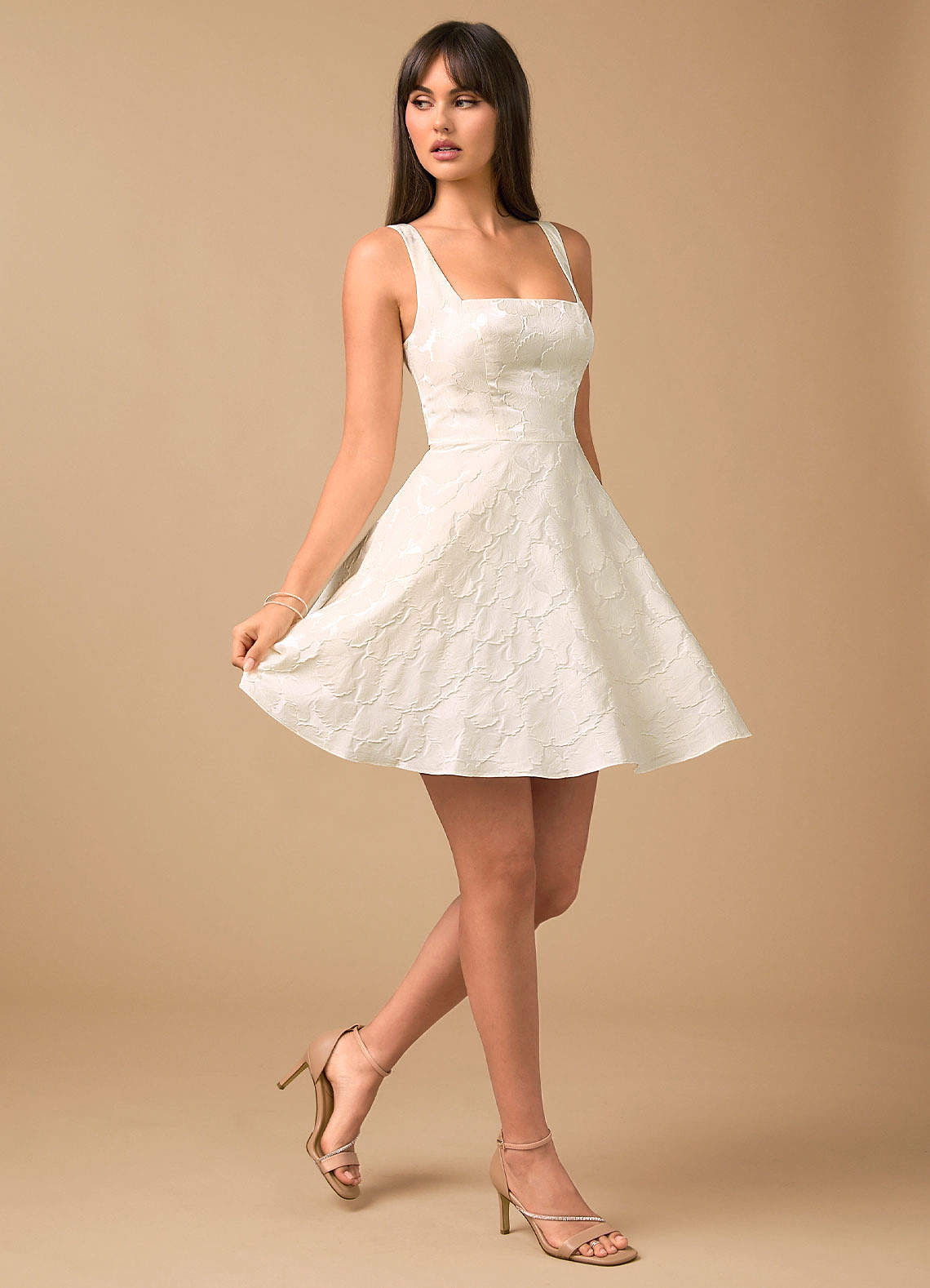 Effie French White Mini Dress image6