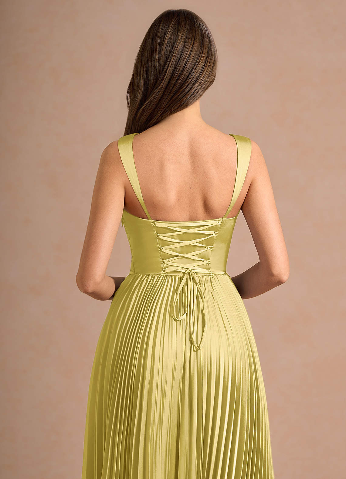 navy blue dress for baby girl Pastel Yellow Satin Scoop Neck Cap Sleeves A-line Prom Dresses, CP0071