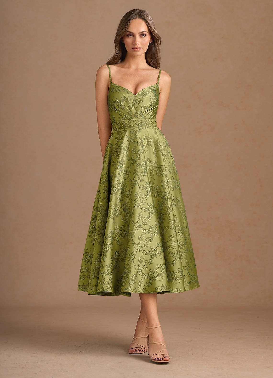 Katriel Moss Navy Midi Dress image1