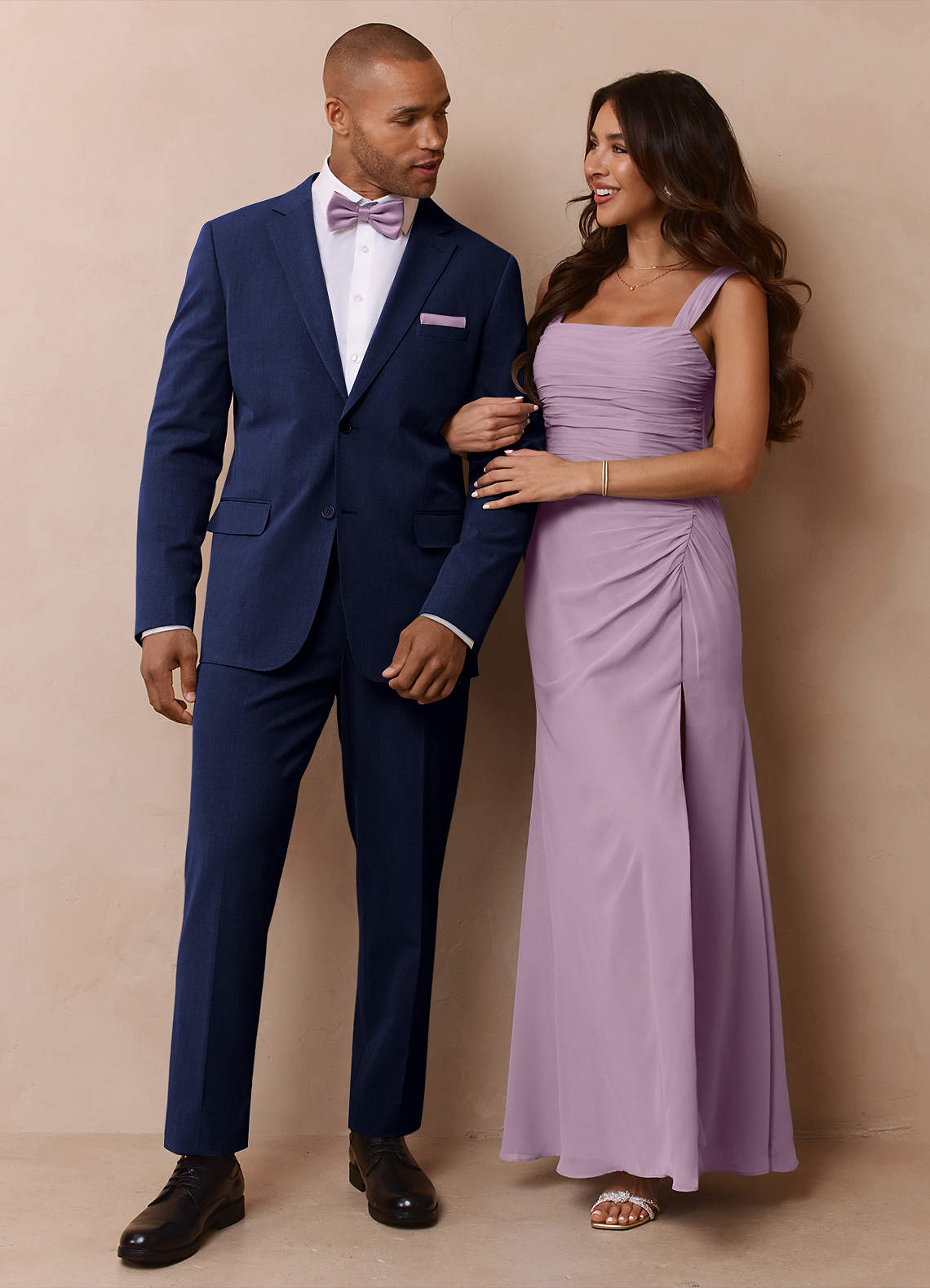 formal dress with pants Special V-neck Long Sleevess Lace Prom dresses with Sequins Trousers Floor Length main image 1