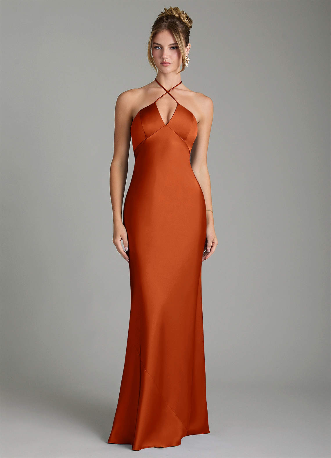 camille bridesmaid dresses Azazie show up with the vt::Dresses::Style::Formal length gown drapes beautifully Woman Hair & Skin Color:Not Applicable