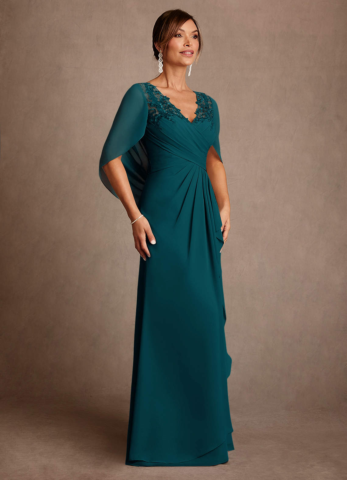 bill levkoff jr bridesmaid dresses Kelly Long Glitter Sweetheart Neckline Gown main image 0