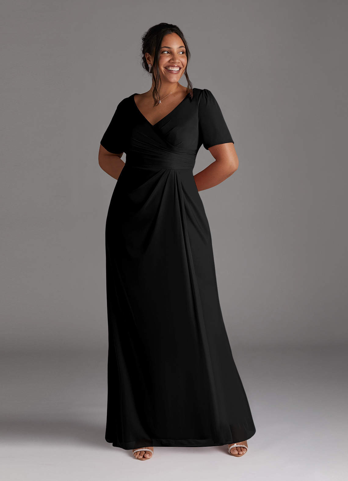 gold and black party dresses Hollywood Hills Sequin Embellished Party Dress Black/Gold main image 0