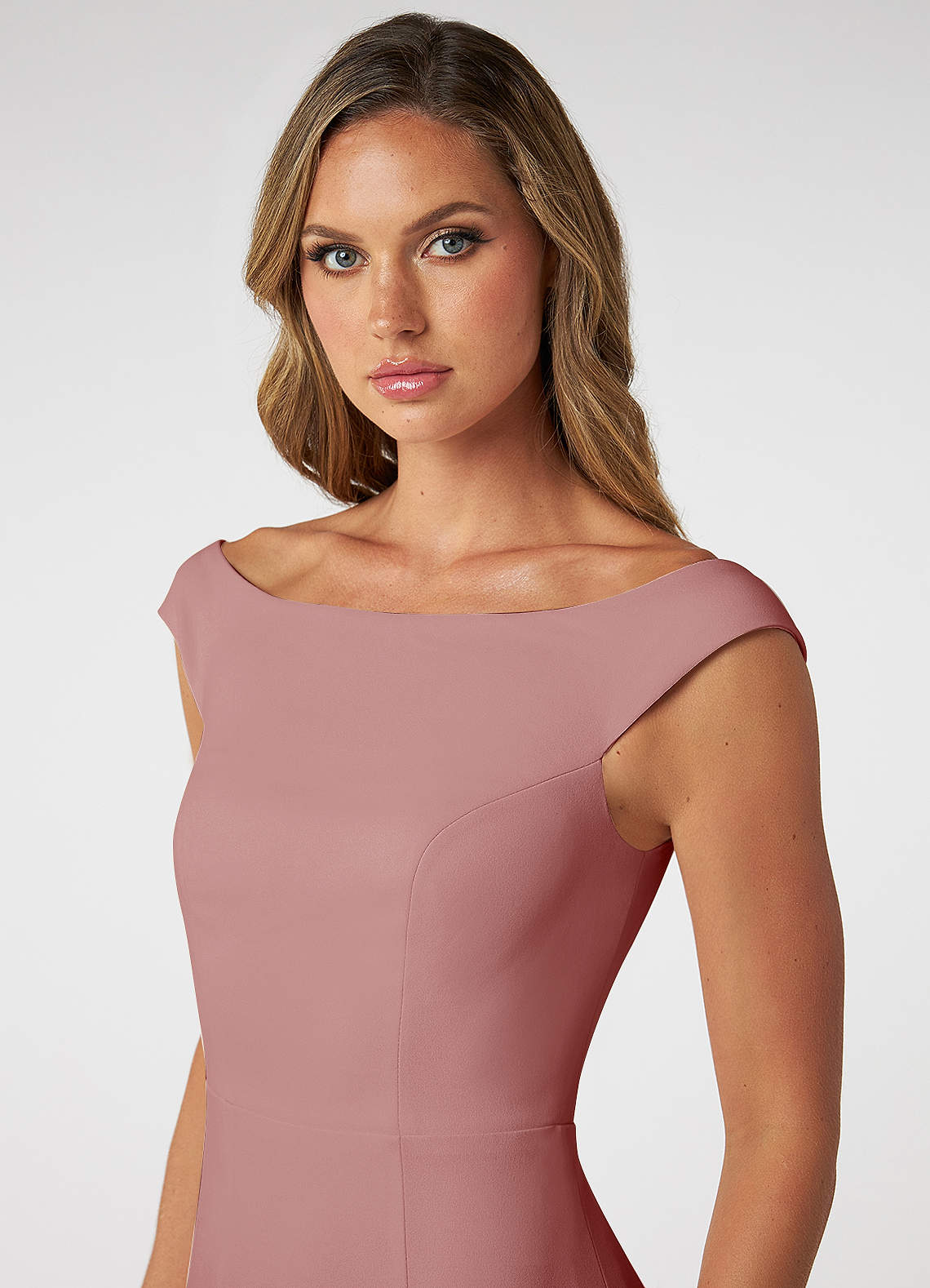 dusty rose skater dress NWT Boho *FOREVER 21* Open Cold Shoulder MAUVE Dusty Rose A-Line Skater DRESS M