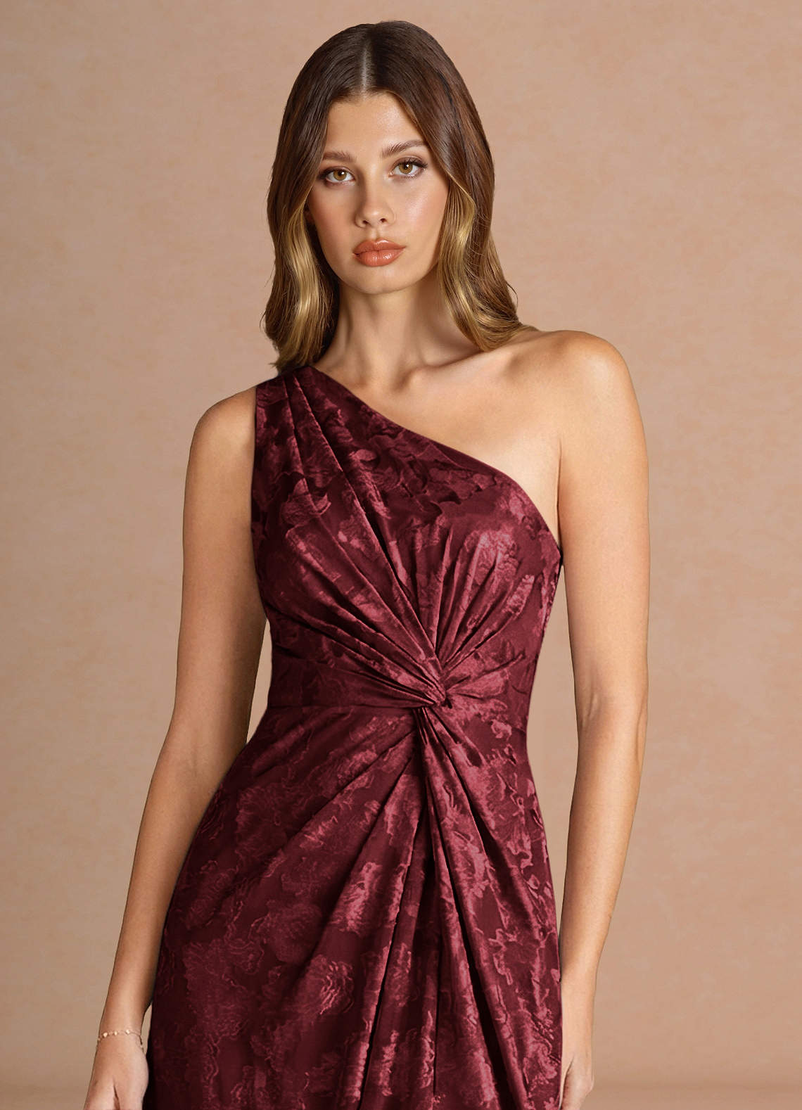 Ilythia Wine Maxi Dress image5