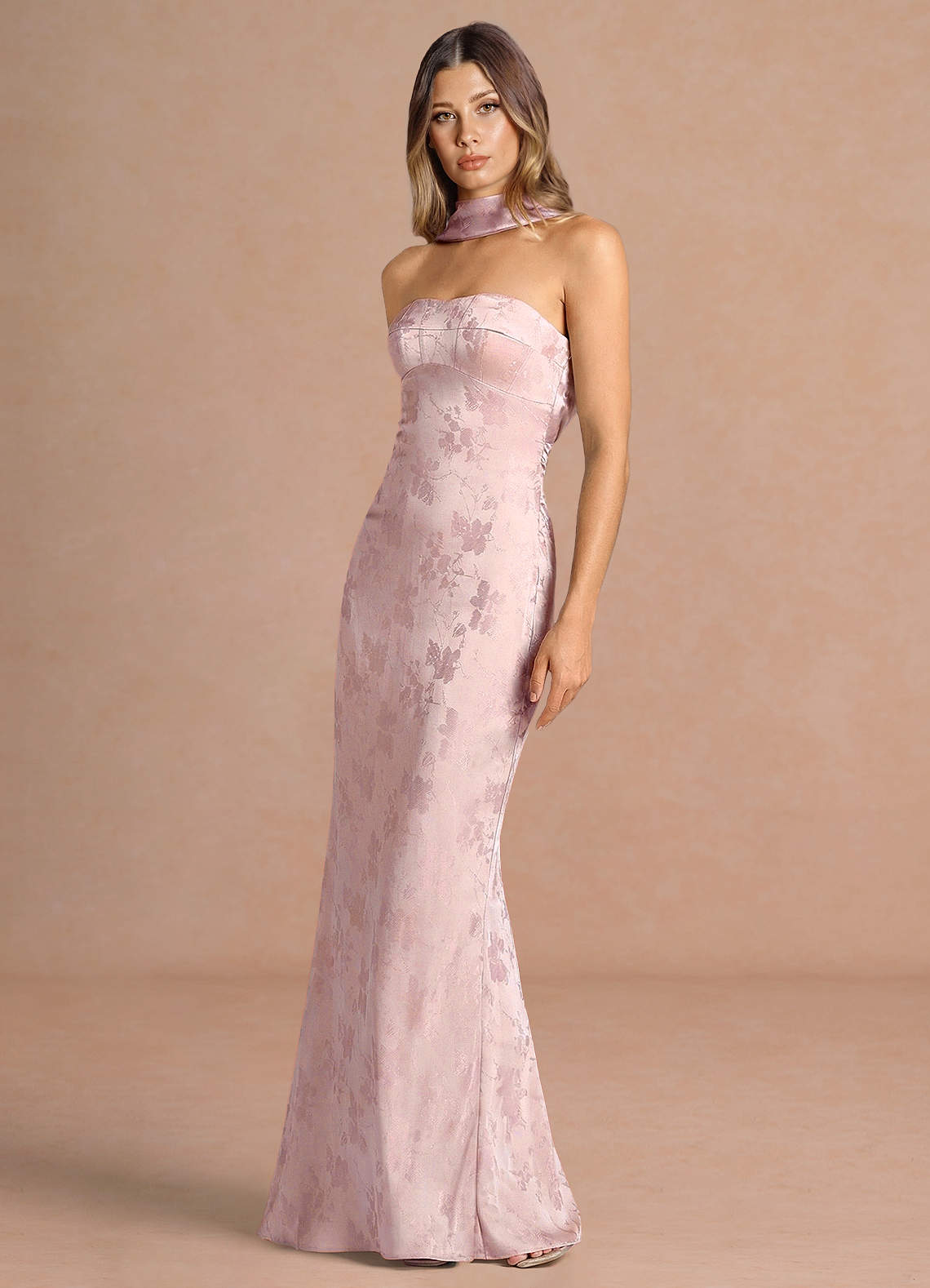 Ghislaine Soft Pink Maxi Dress Ready to Ship | Azazie Ghislaine Soft Pink Maxi Dress Ready to Ship | Azazie