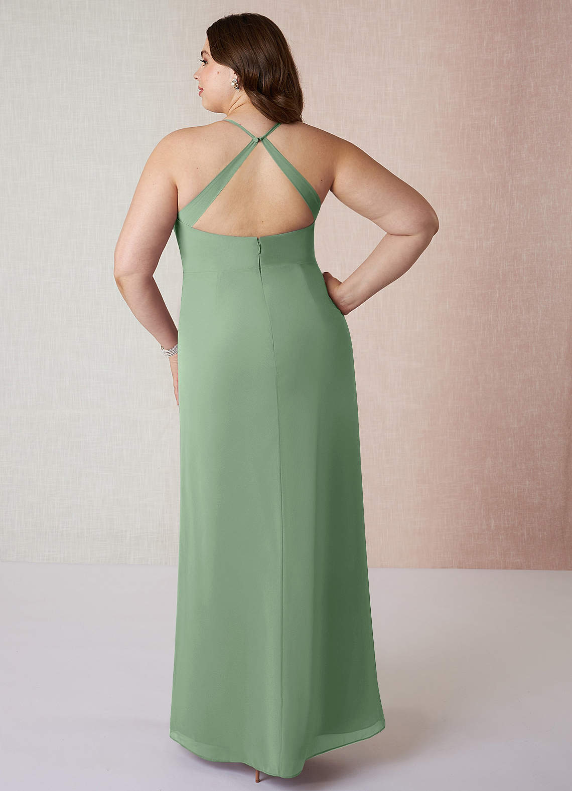 mother of the groom long dresses Charcoal Stella Couture 24308 Formal Sleeve Bride Vintage Disney Winnie the size:2XL Satin Lining
