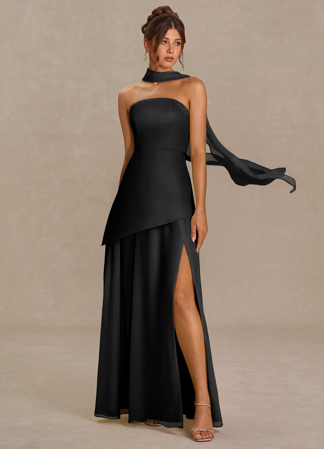 Alma Black Two-Piece Sets | Azazie
