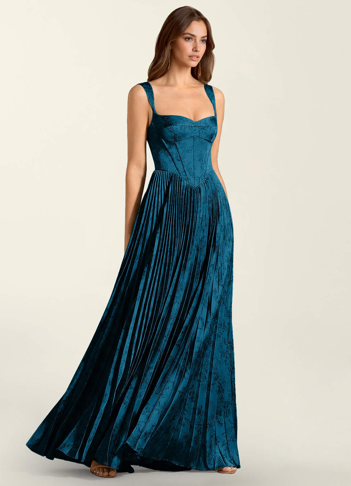 blue and black corset dress Simone Navy Lace A-line Size:12 US women's numeric end designer fabric FOJ 2026 Women's Black Tuxedo Dresses