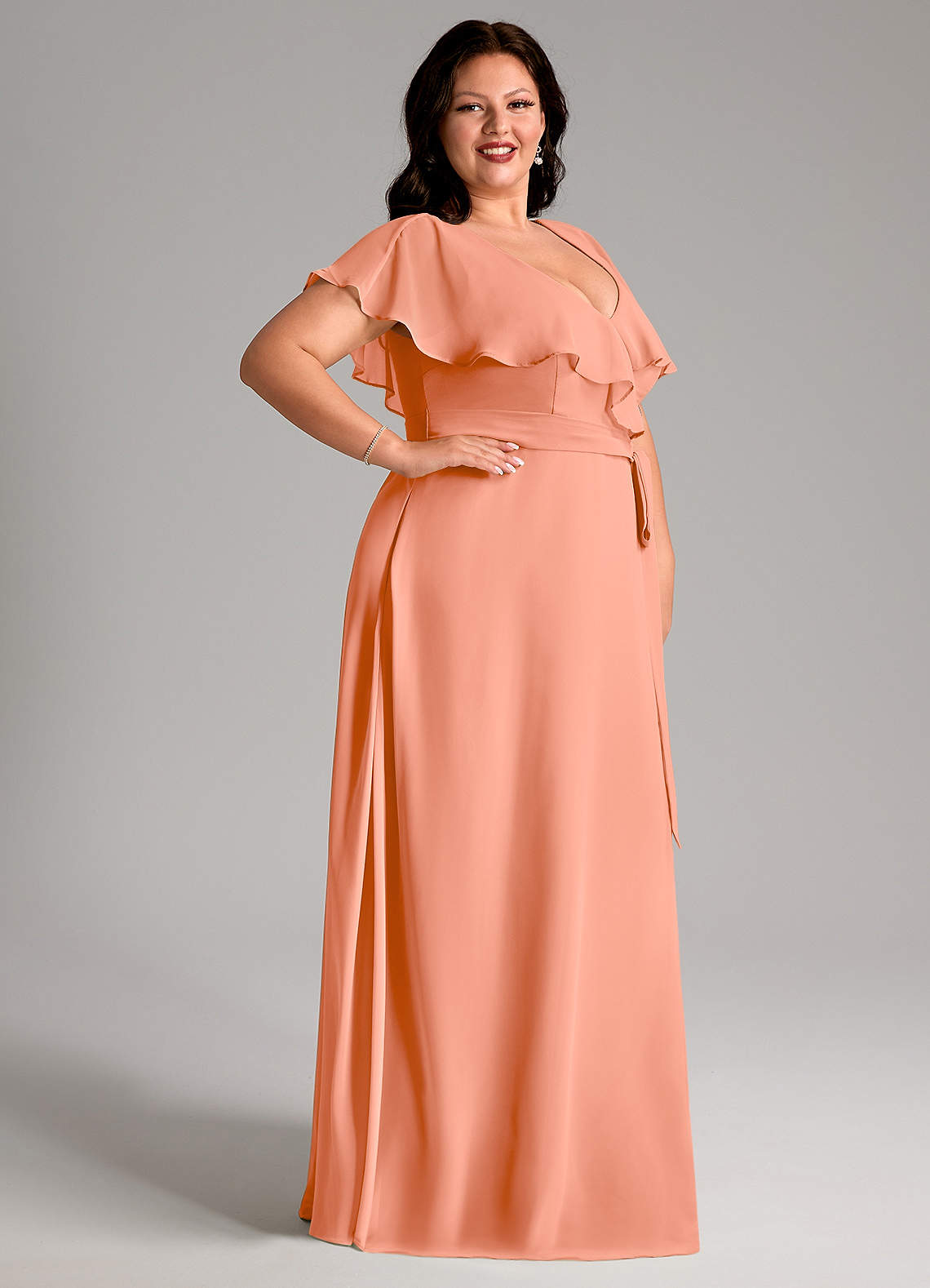 azazie sunset bridesmaid dress Azazie Callie