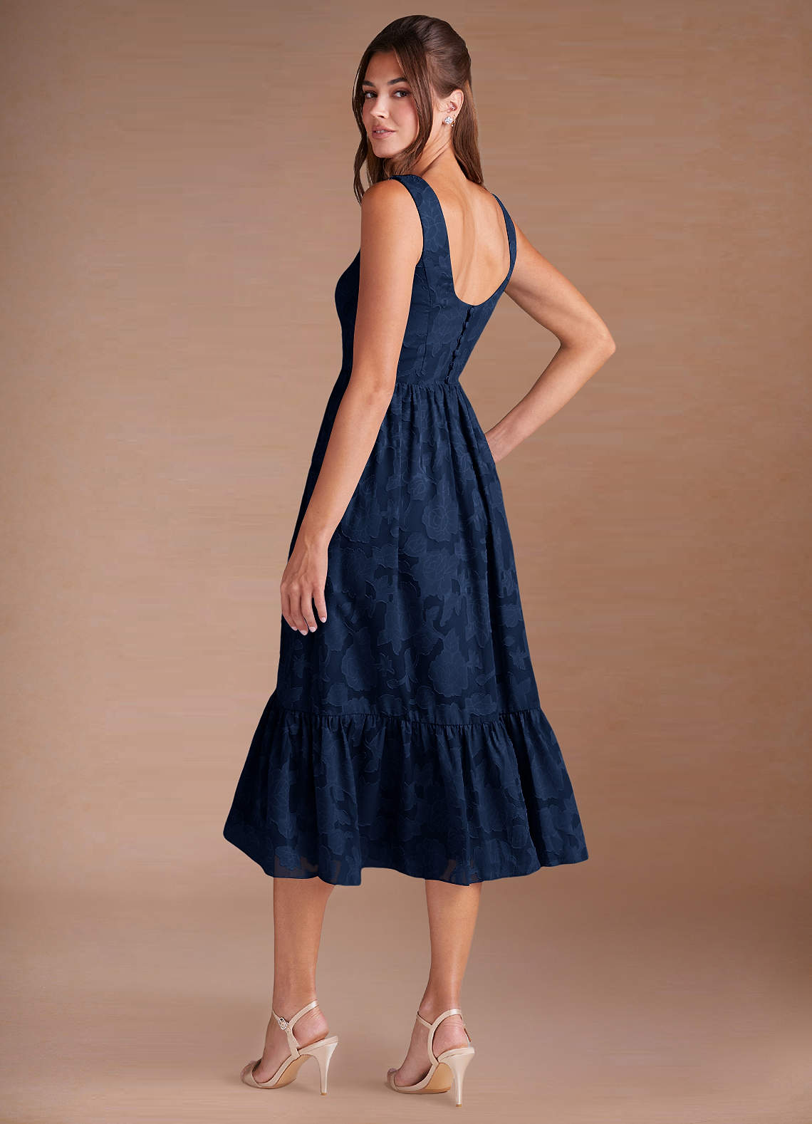 chinese dress ladies Joelle Midi Dress  Kay Unger