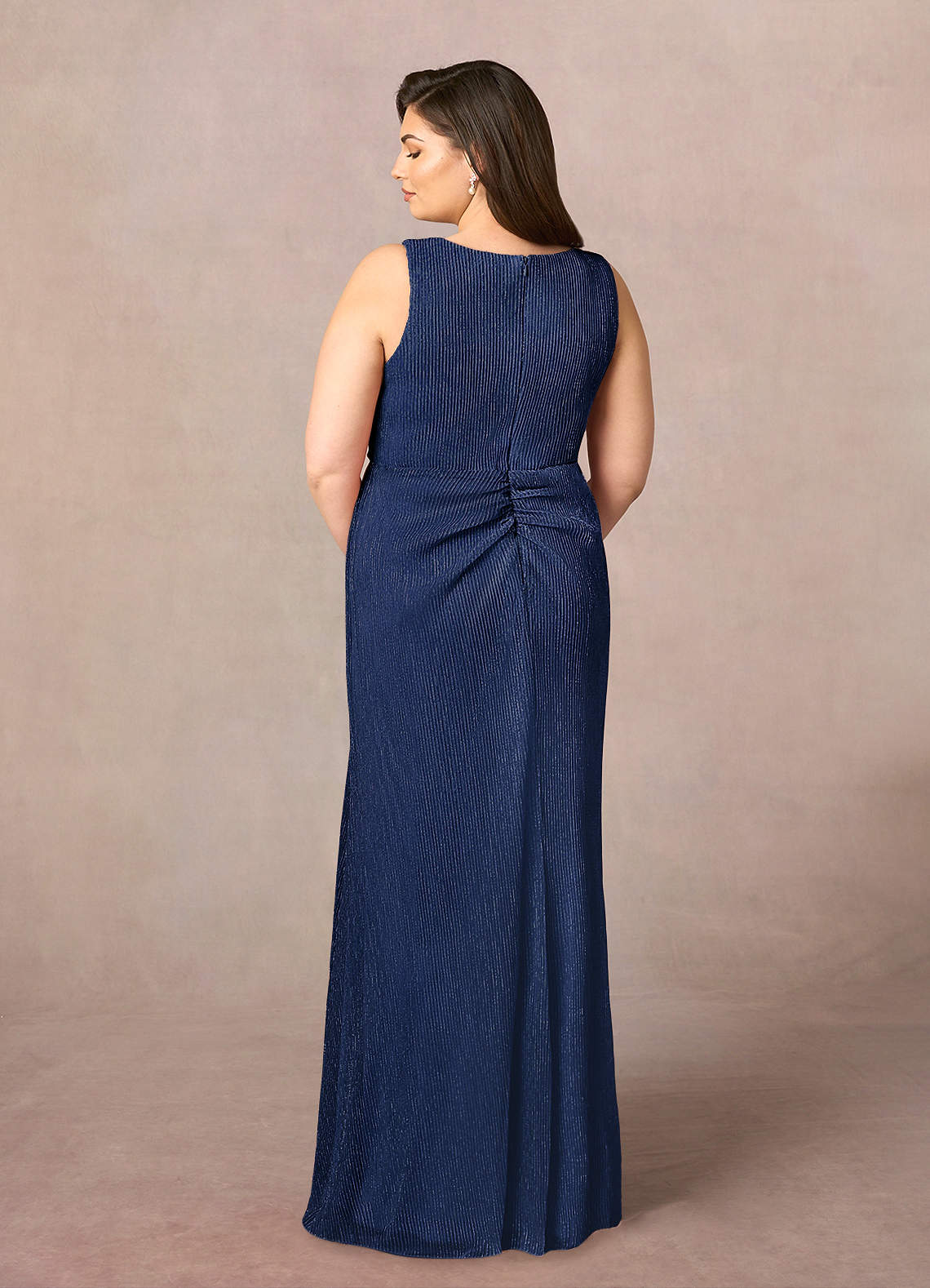green emerald velvet dress Ever-Pretty Shiny 3/4 Sleeves Sequin Bodice Maxi Evening Dress