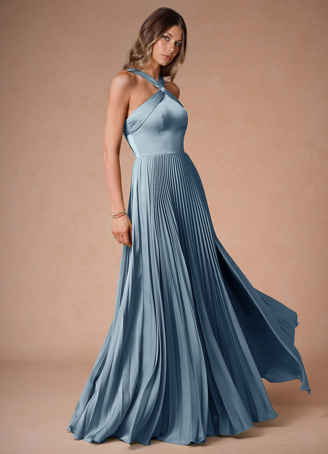 Teresa Powder Blue Maxi Dress Ready to Ship
