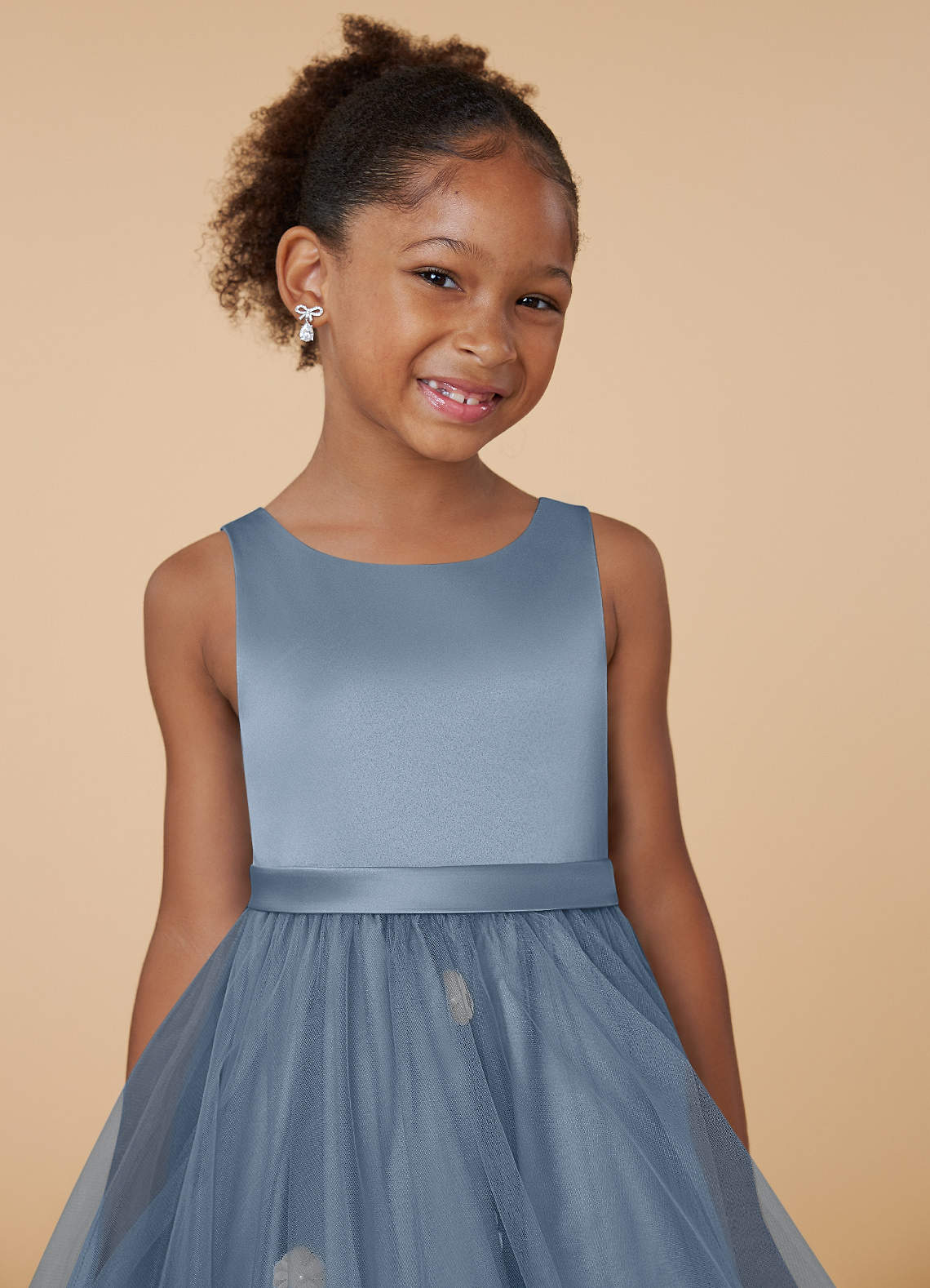 Slate Flower Girl Dresses