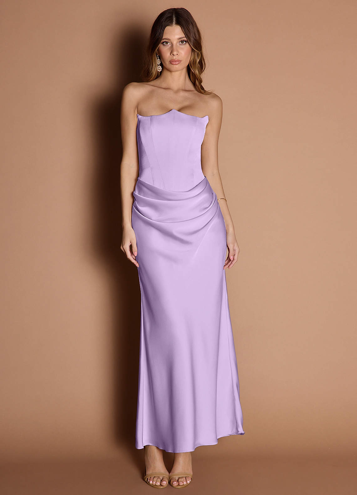fadyen bias cut maxi dress lilac Fadyen Bias Cut Maxi Dress Lilac