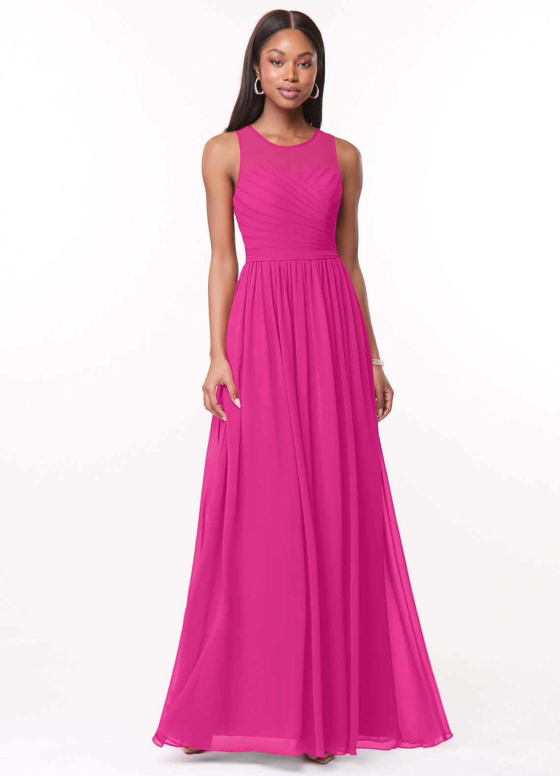 Fuchsia Bridesmaid Dresses Azazie Brooke
