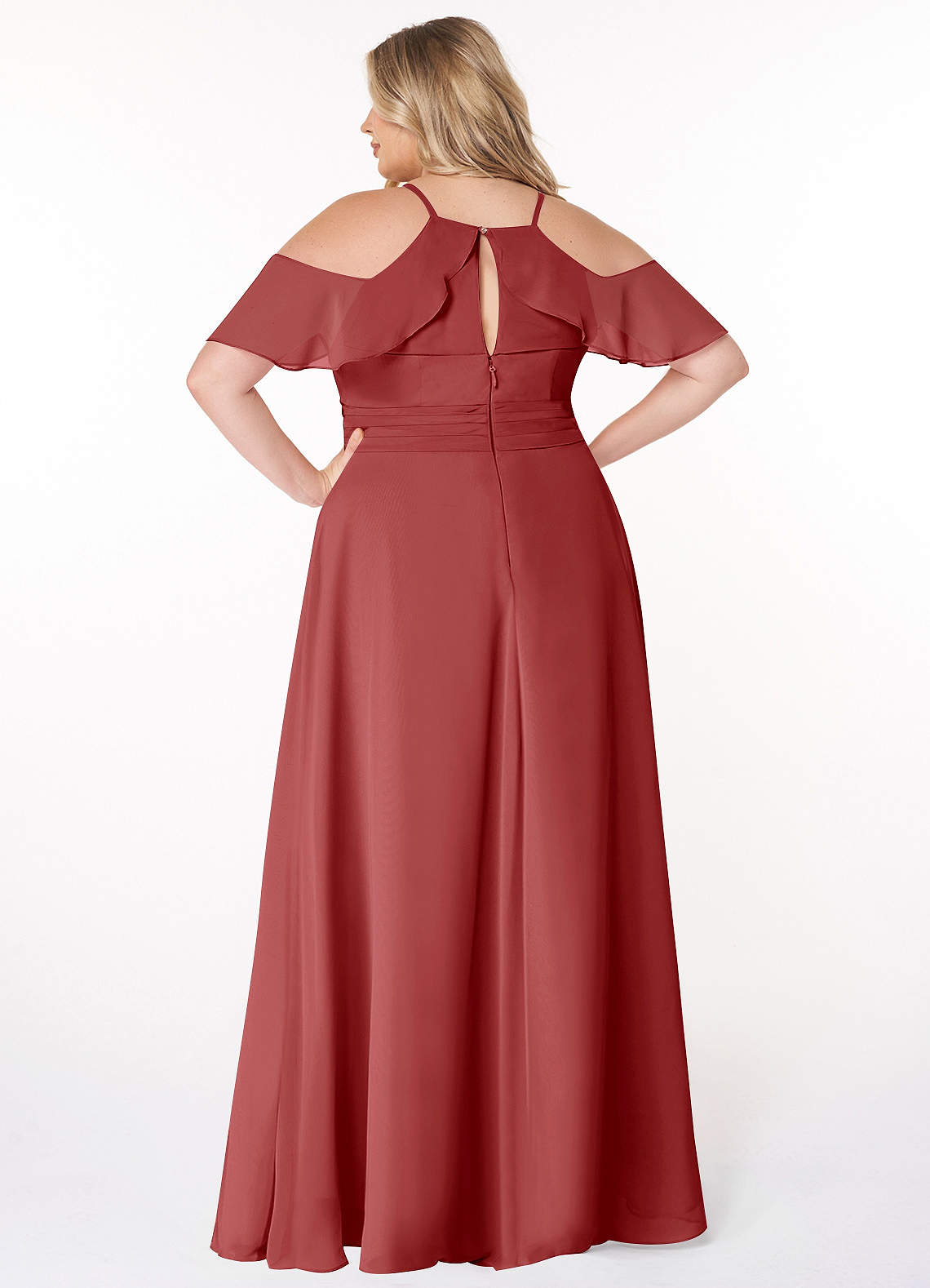 Azazie Dakota Rust Bridesmaid Dresses Azazie