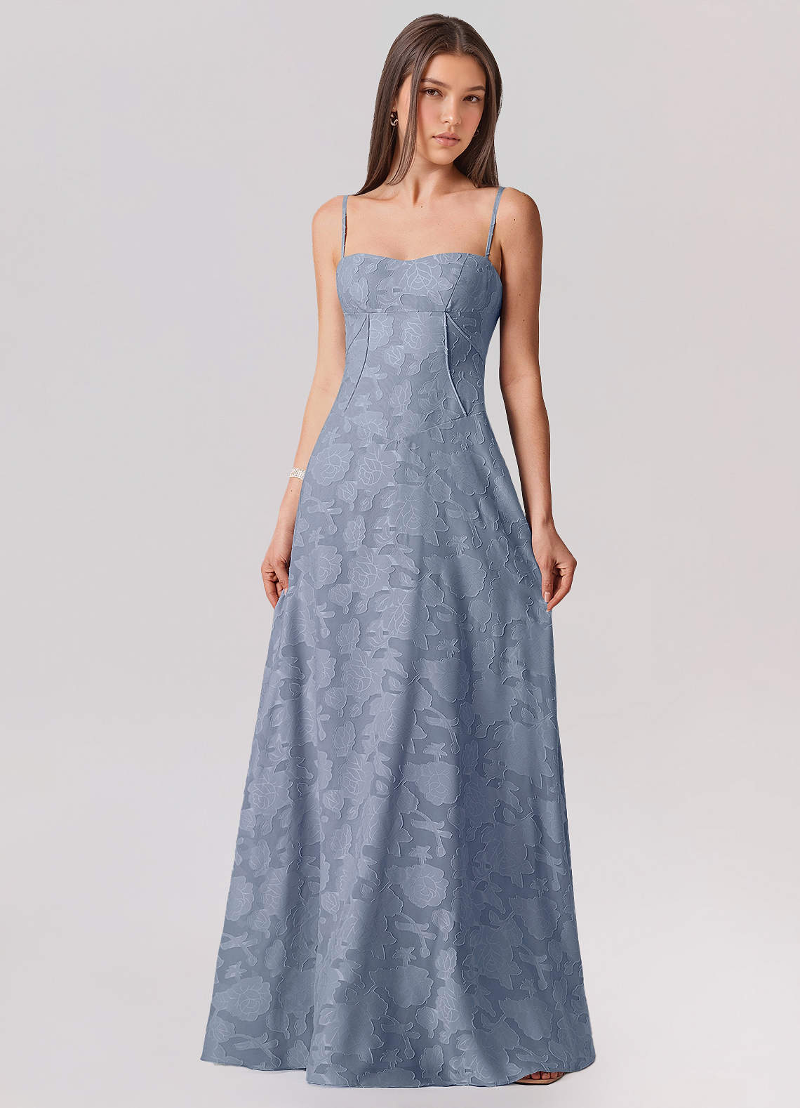 vestido Maxi Pó Azul Valentine image1