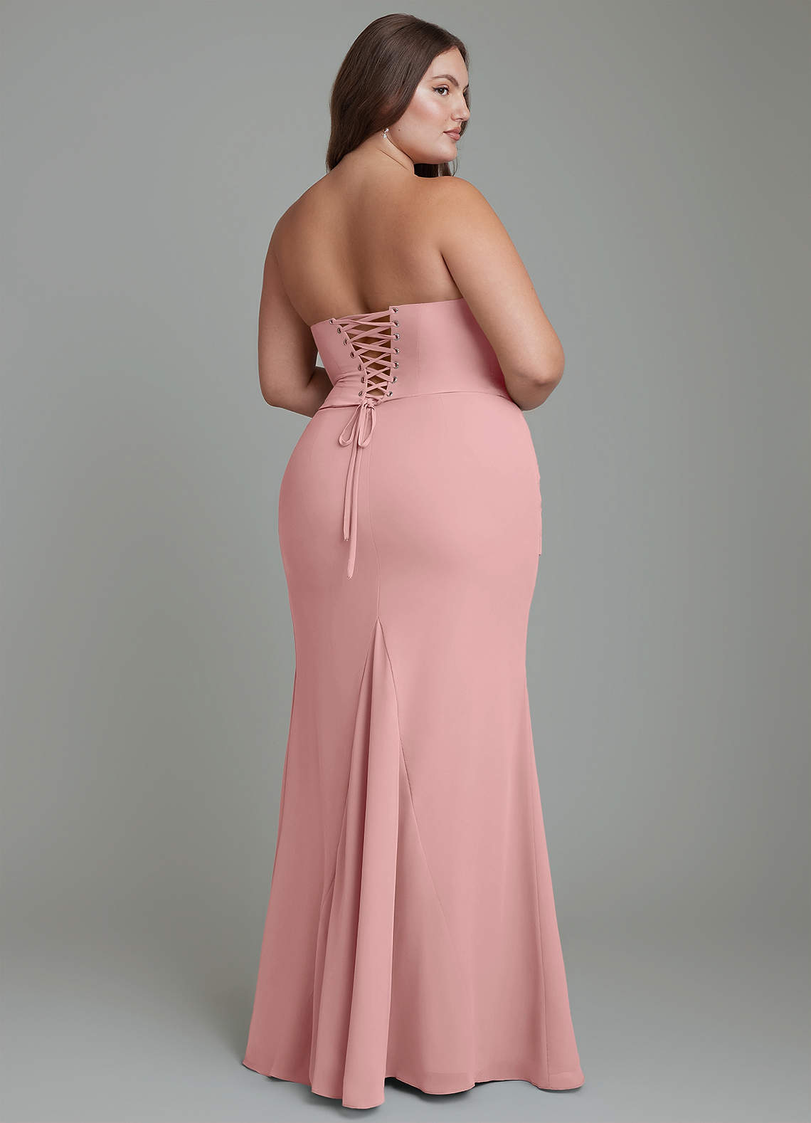 Azazie Sorrel Dusty Rose Chiffon Bridesmaid Dresses