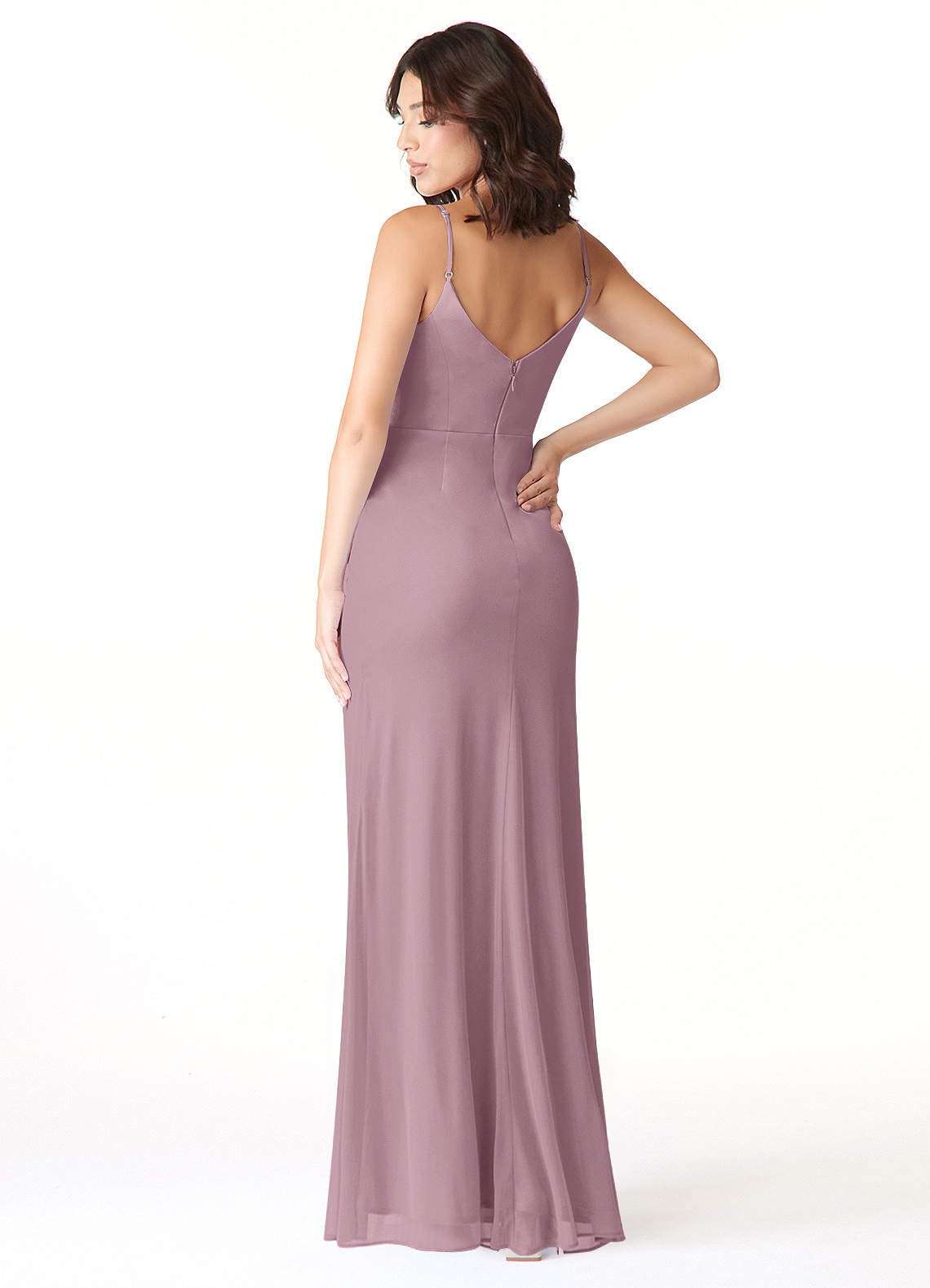 Azazie Deandra Dusty Rose Bridesmaid Dresses | Azazie