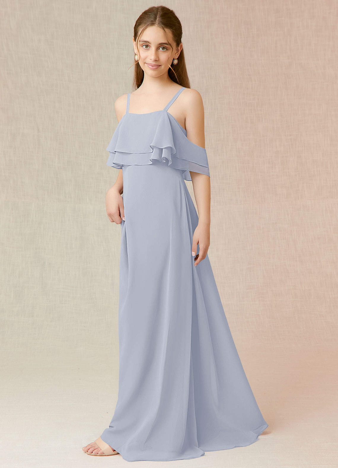 Lavender junior hotsell bridesmaid dresses