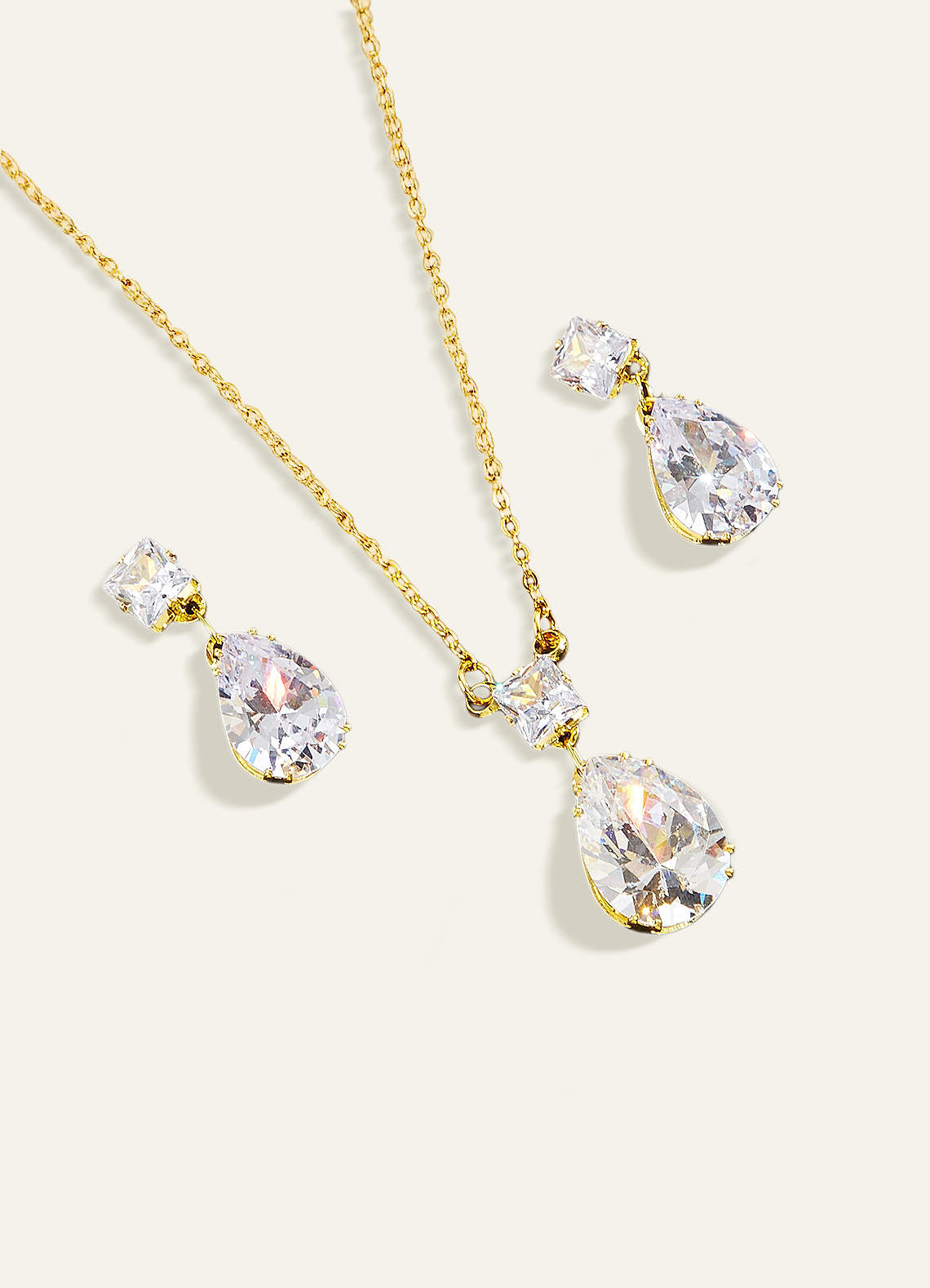 front Heart Of The Sea Jewelry Set