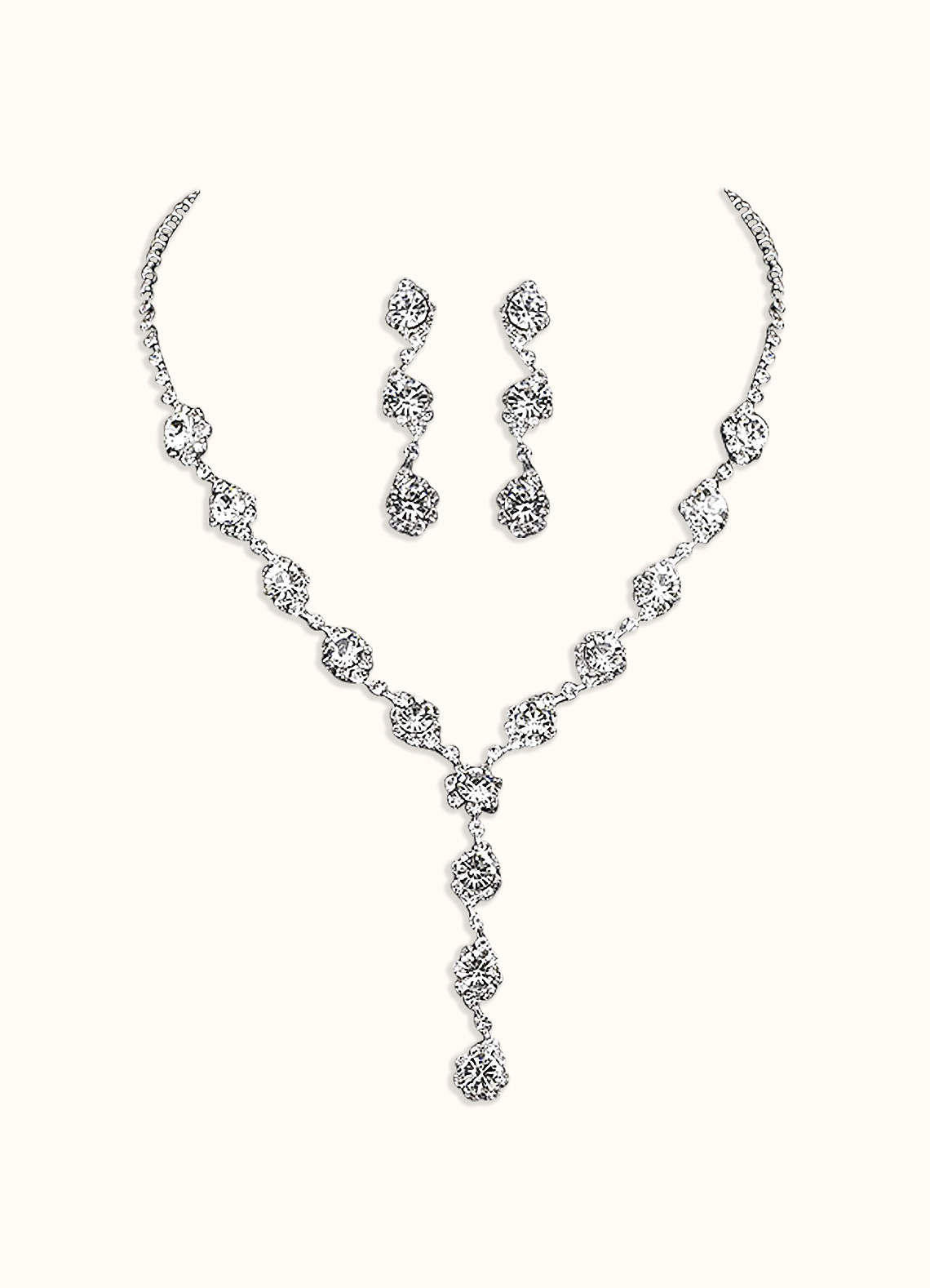 front Drops of Love Jewelry Set