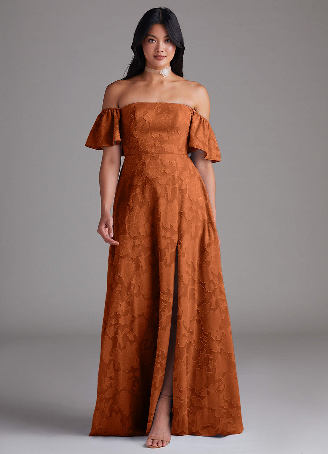 princess polly baby blue dress Burnt Orange Bridesmaid Dresses: Buy Women's Dresses Online at STACEES main image 1